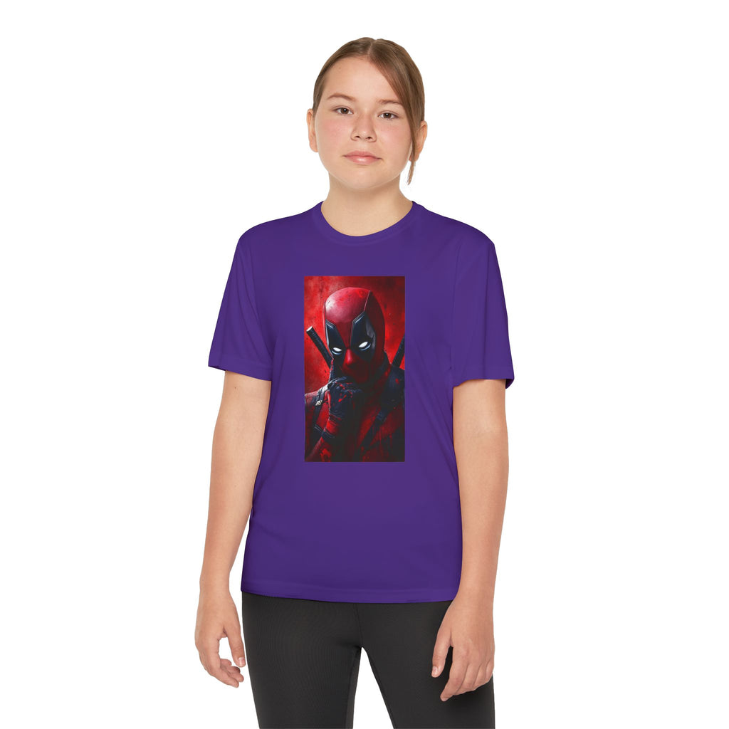 Deadpool Superhero Marvel Patriotic, Kids Graphic T-Shirt, Boys Hero Top, Girls Comic Book Clothing, Birthday