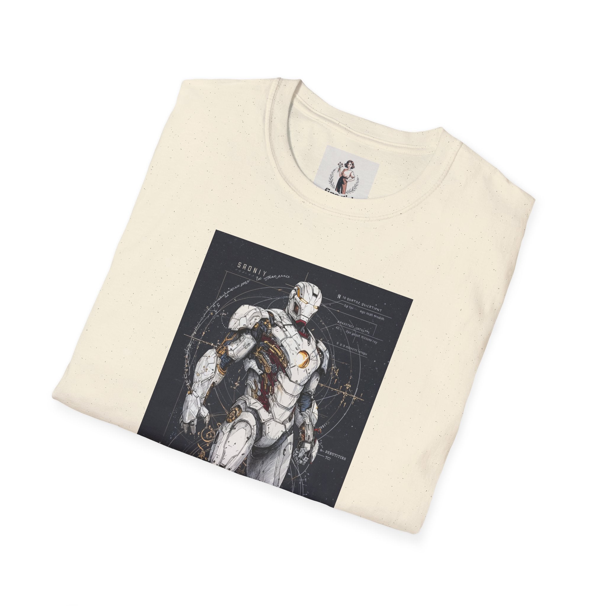 Ironman Superhero Marvel Unisex Softstyle T-Shirt, Comic Book Tee, Geeky Clothing, Cosplay Costume Top