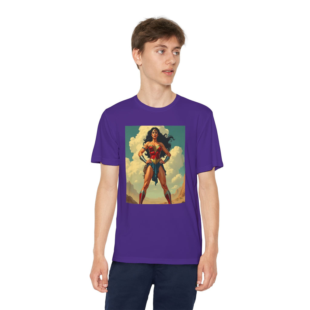 Wonder Woman Superhero Marvel t-shirt, Kids Graphic Tee, Boys Superhero Shirt, Children's Movie Character Top