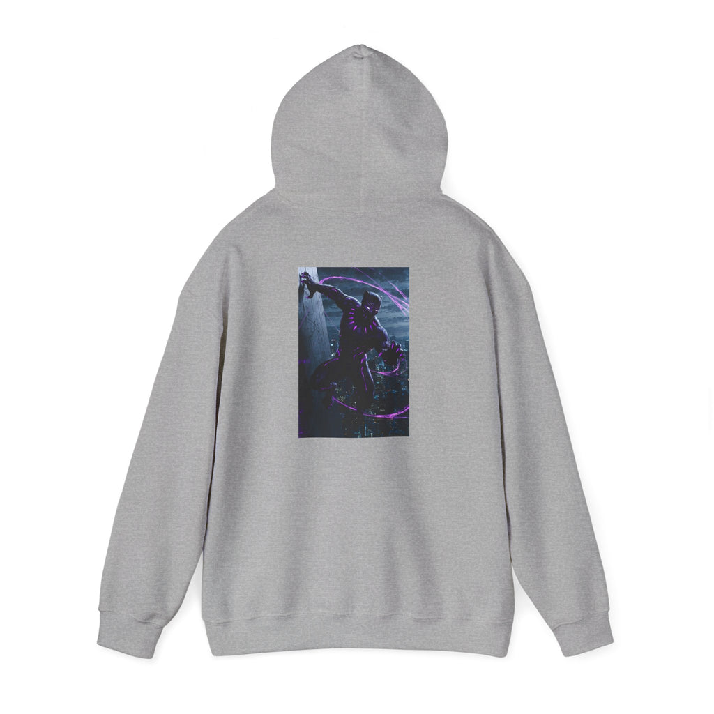 Hooded Sweatshirt - The Black Panther Design