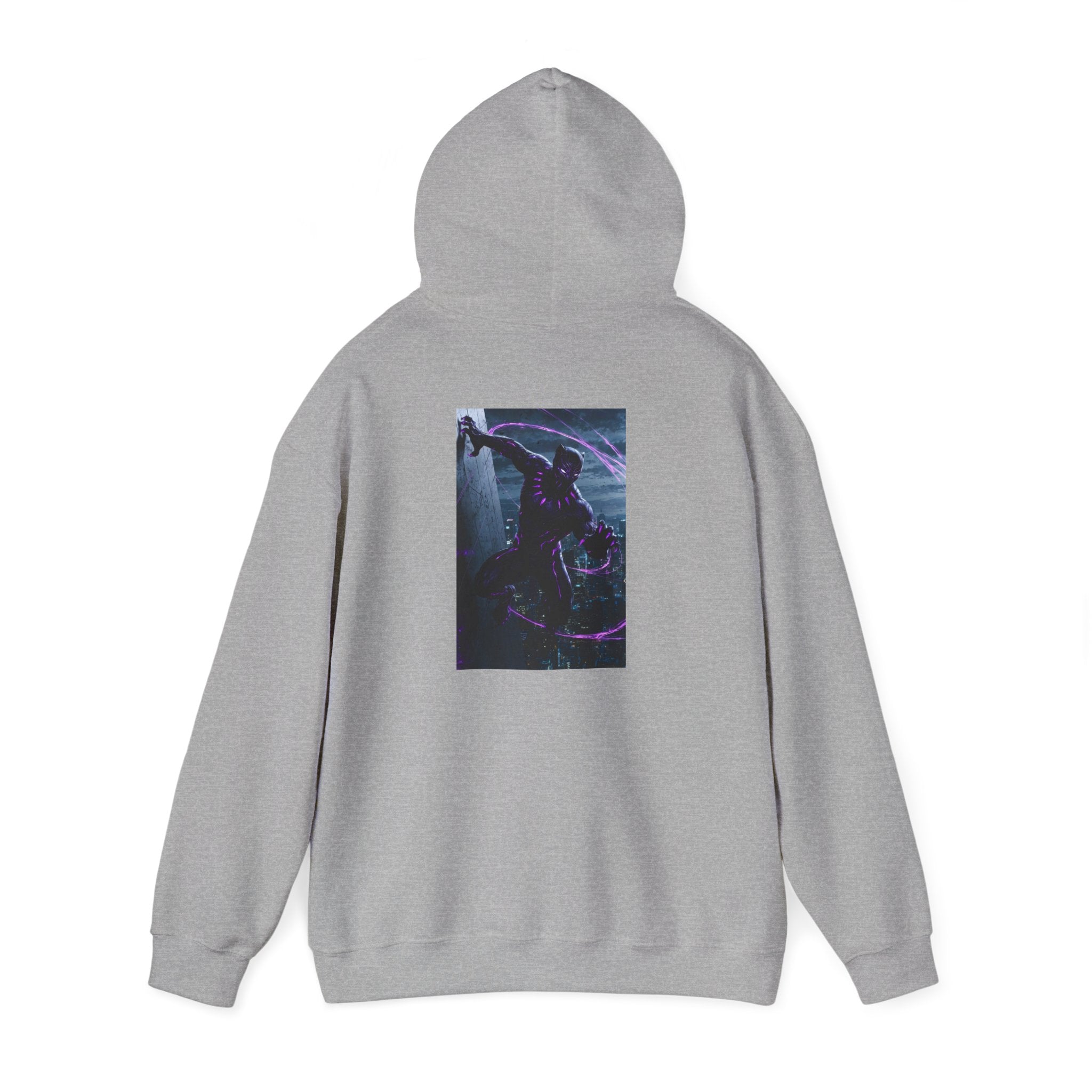 Hooded Sweatshirt - The Black Panther Design