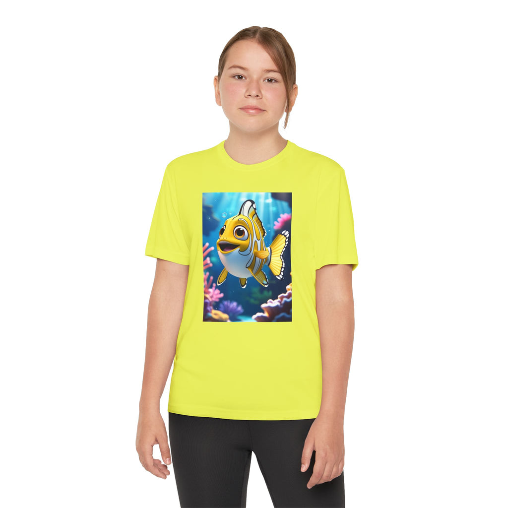 Nemo Fish Ocean Youth T-Shirt - Underwater Kids Tee, Finding Nemo Shirt, Beach Vacation Clothing, Ocean Lover Gift, Fish Theme Top