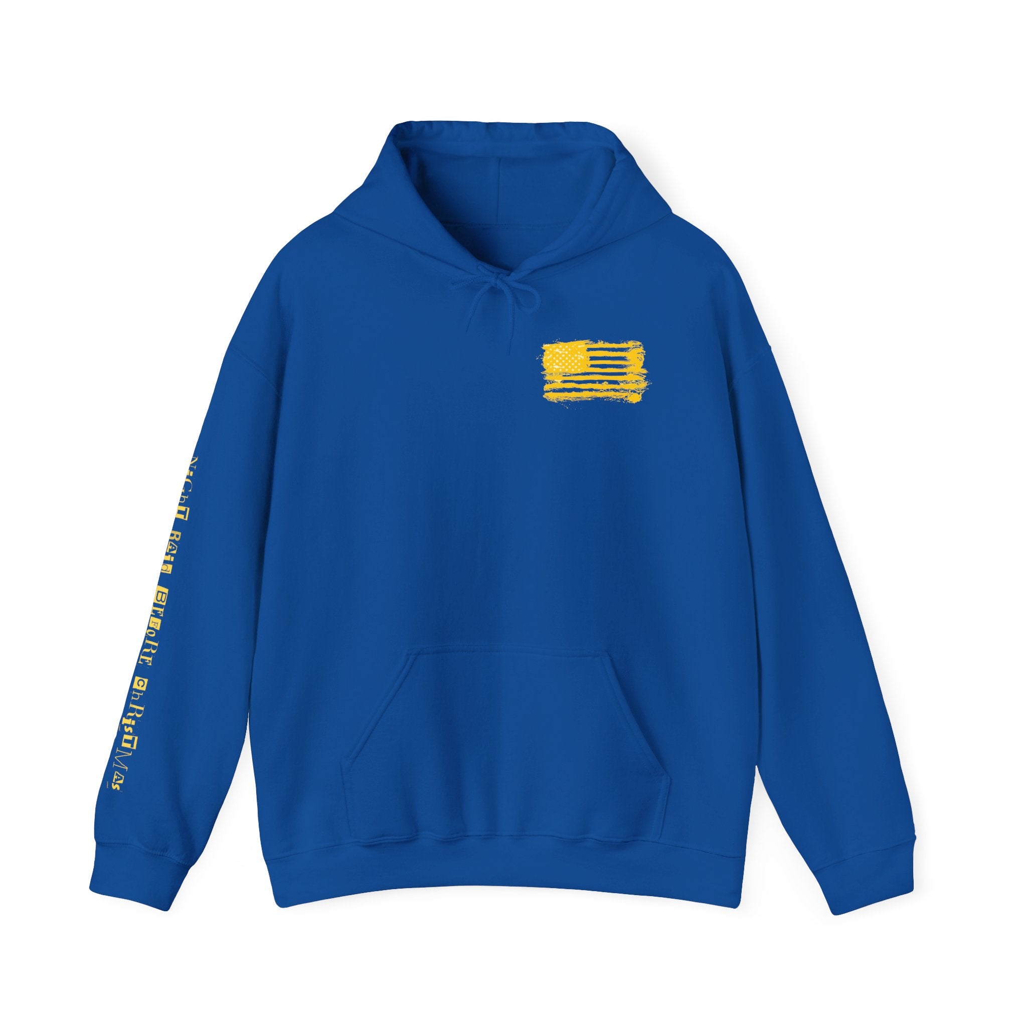 Night Raid Before Christmas Patriotic Hoodie Rebel Spirit Unisex Hoodie