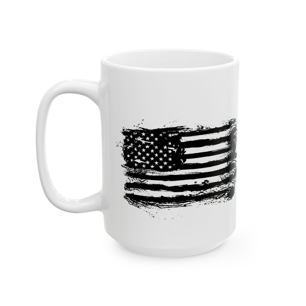 USA Black Flag Patriotic Coffee & Tea Mug