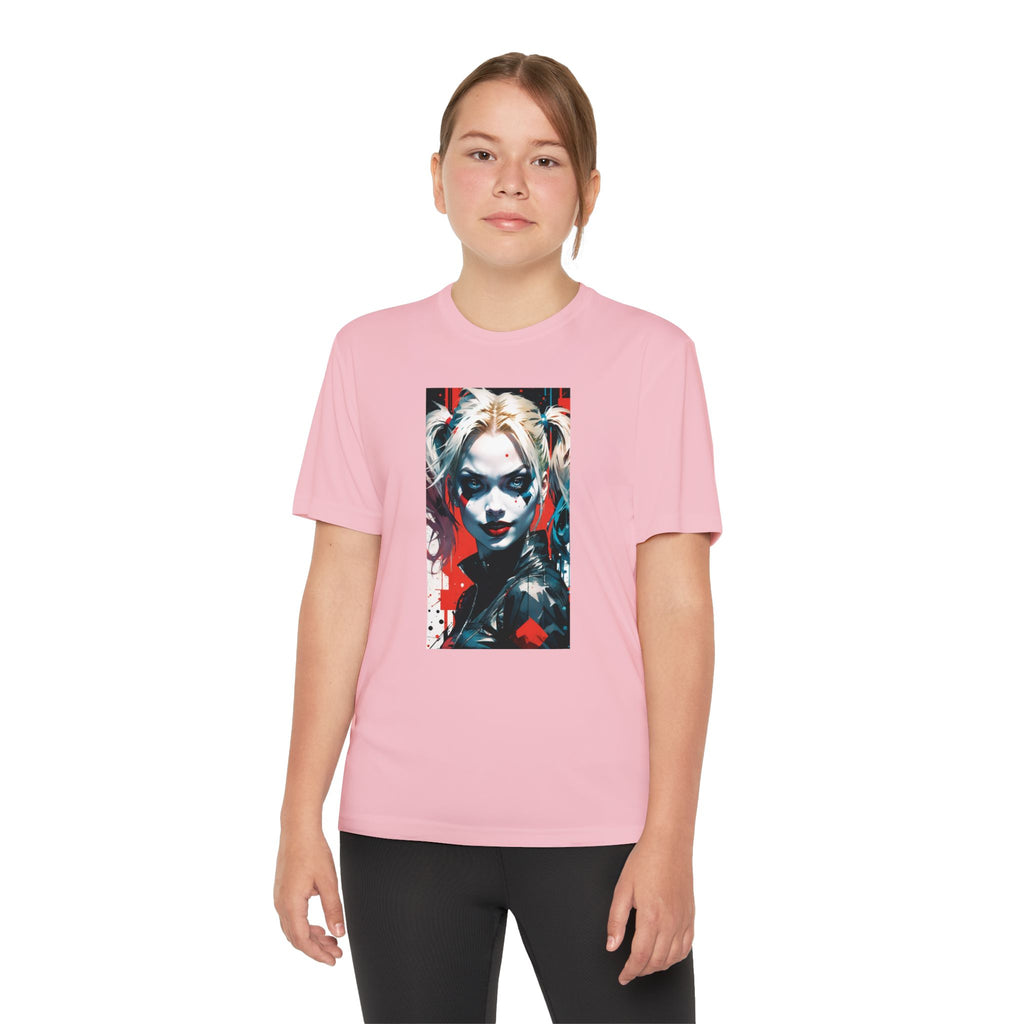 Superhero Youth T-Shirt Sports Graphic Tee, Cool Athletic Shirt for Kids