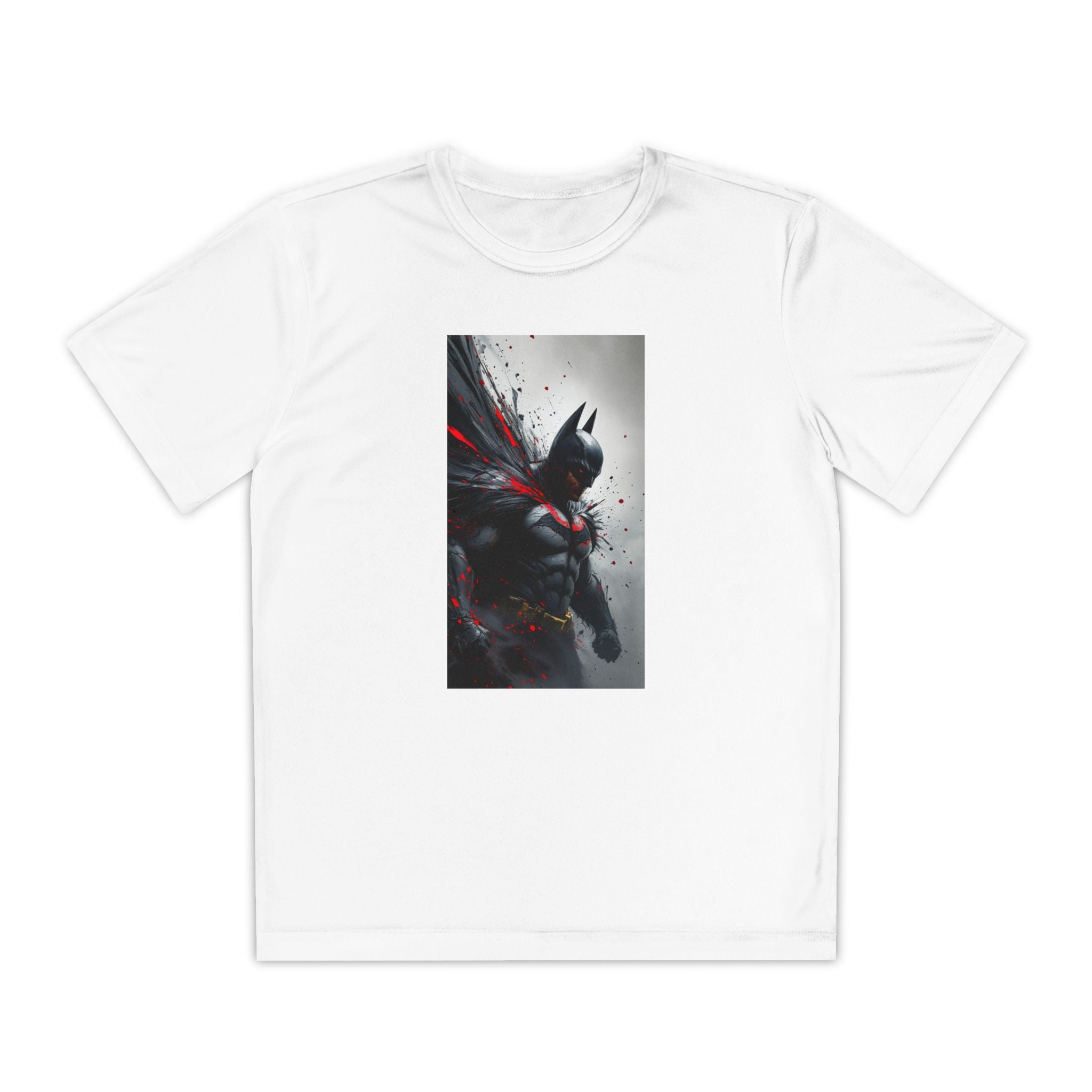 Batman Superhero Marvel Patriotic, Kids Graphic T-Shirt, Boys Hero Top, Girls Comic Book Clothing, Birthday