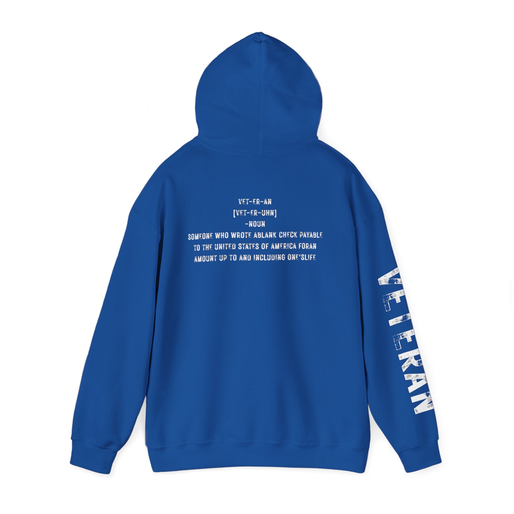 Veteran Patriotic Hoodie ~ Rebel Spirit Unisex Hoodie