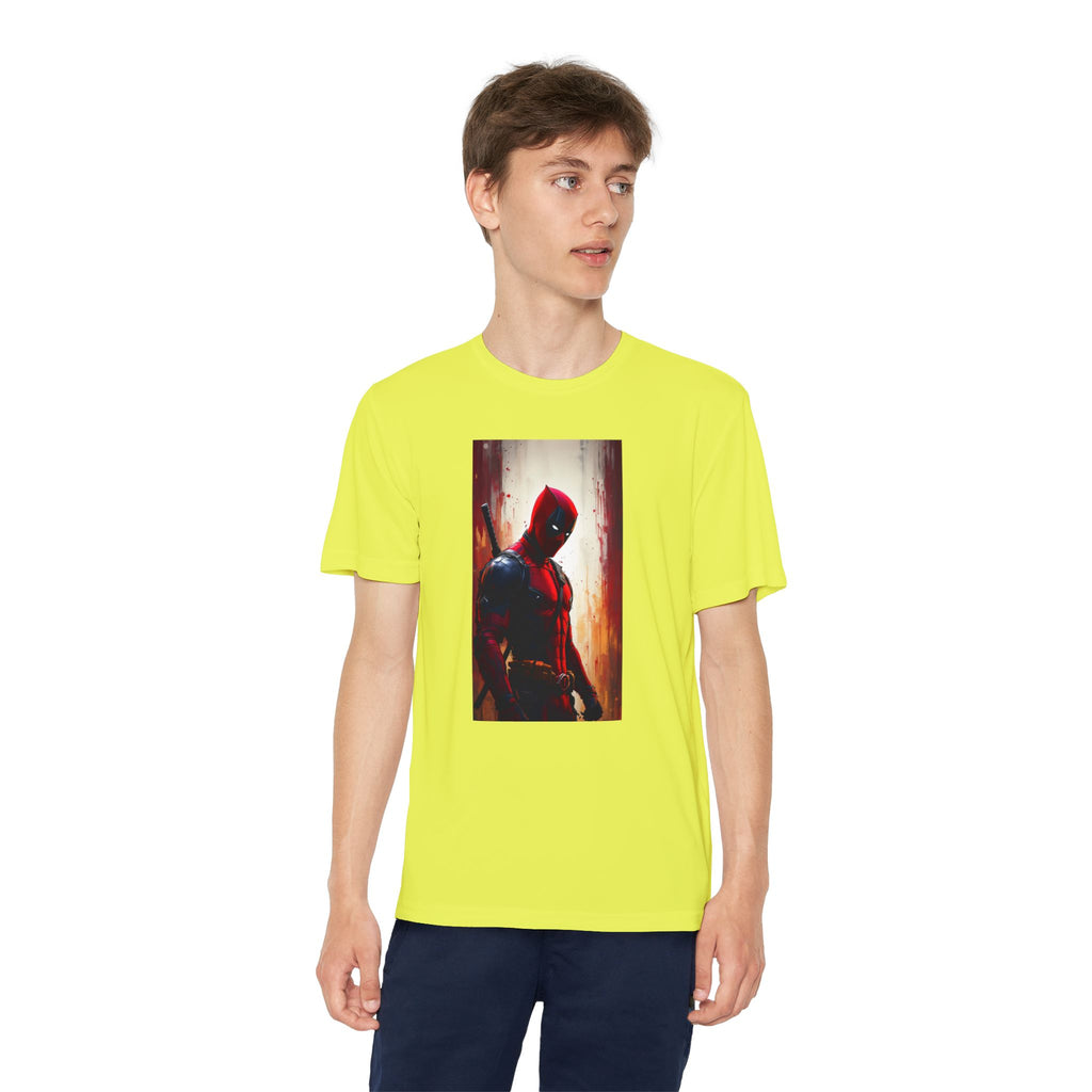 Deadpool Superhero Marvel Patriotic, Kids Graphic T-Shirt, Boys Hero Top, Girls Comic Book Clothing, Birthday