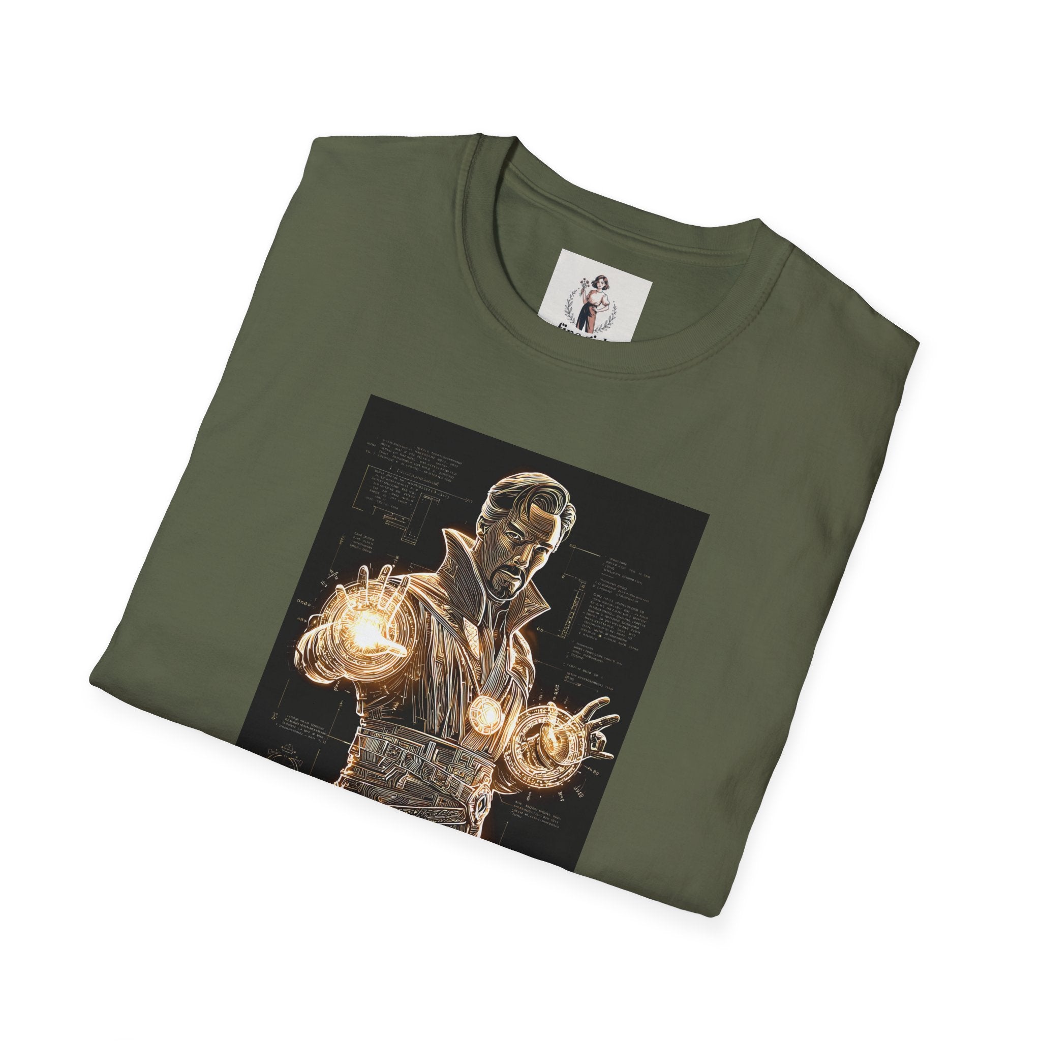 Dr Strange Superhero Marvel Unisex Softstyle T-Shirt, Comic Book Tee, Geeky Clothing, Cosplay Costume Top