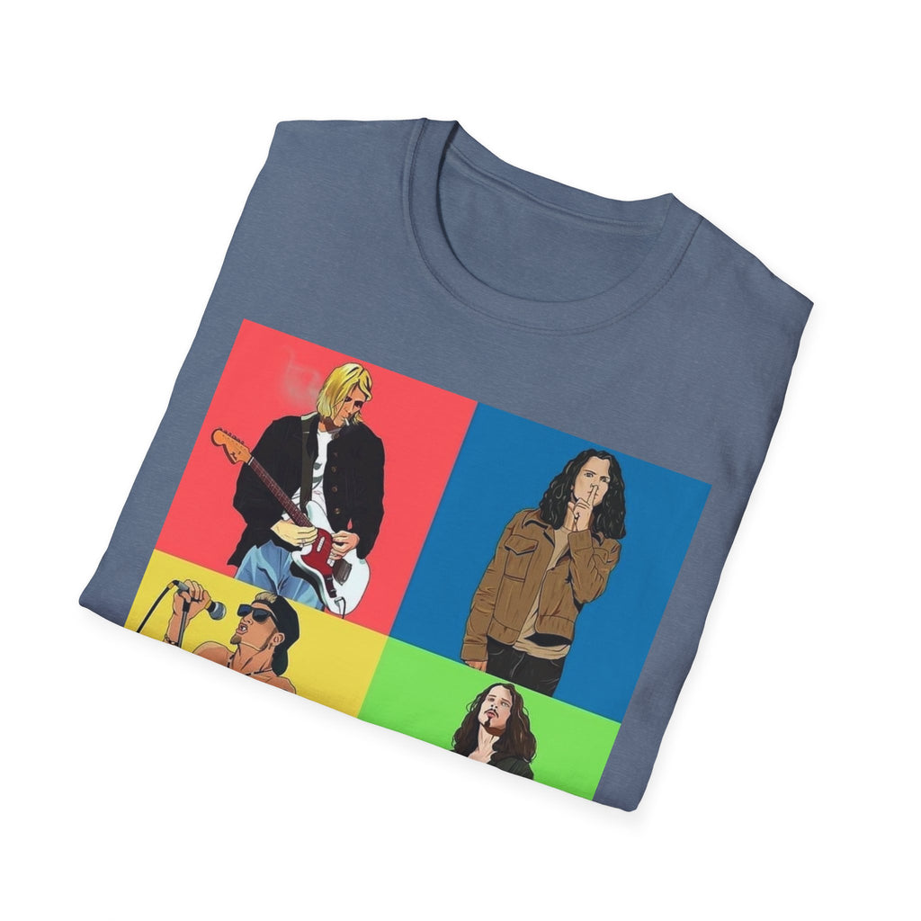 Grunge Music Music Logo T-Shirt
