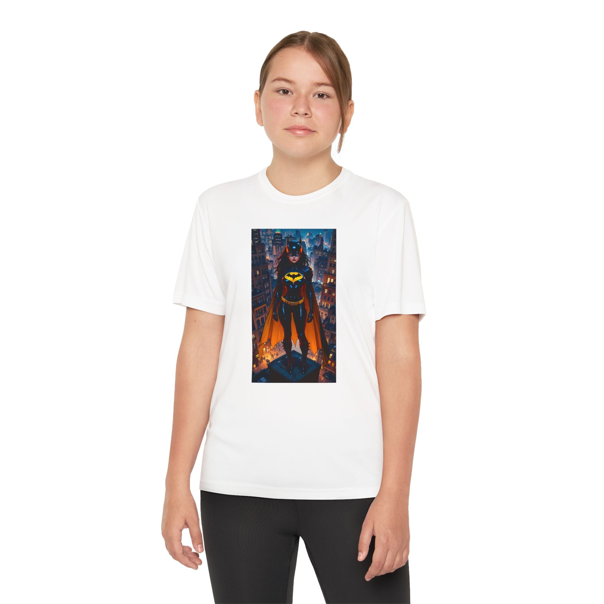 Copy of Superhero Youth T-Shirt Sports Graphic Tee, Cool Athletic Shirt for Kids