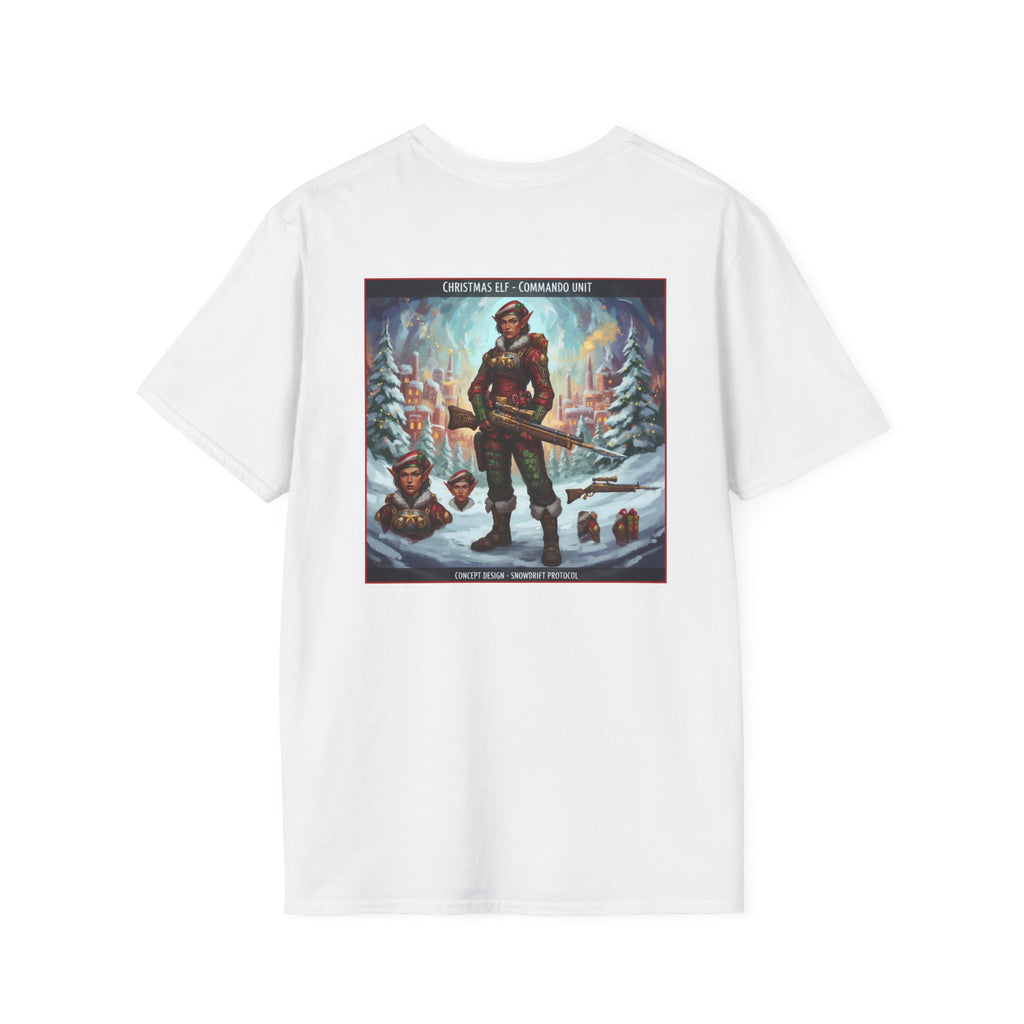 Yule Guard Patriotic Christmas Holiday ~ Unisex Softstyle T-Shirt