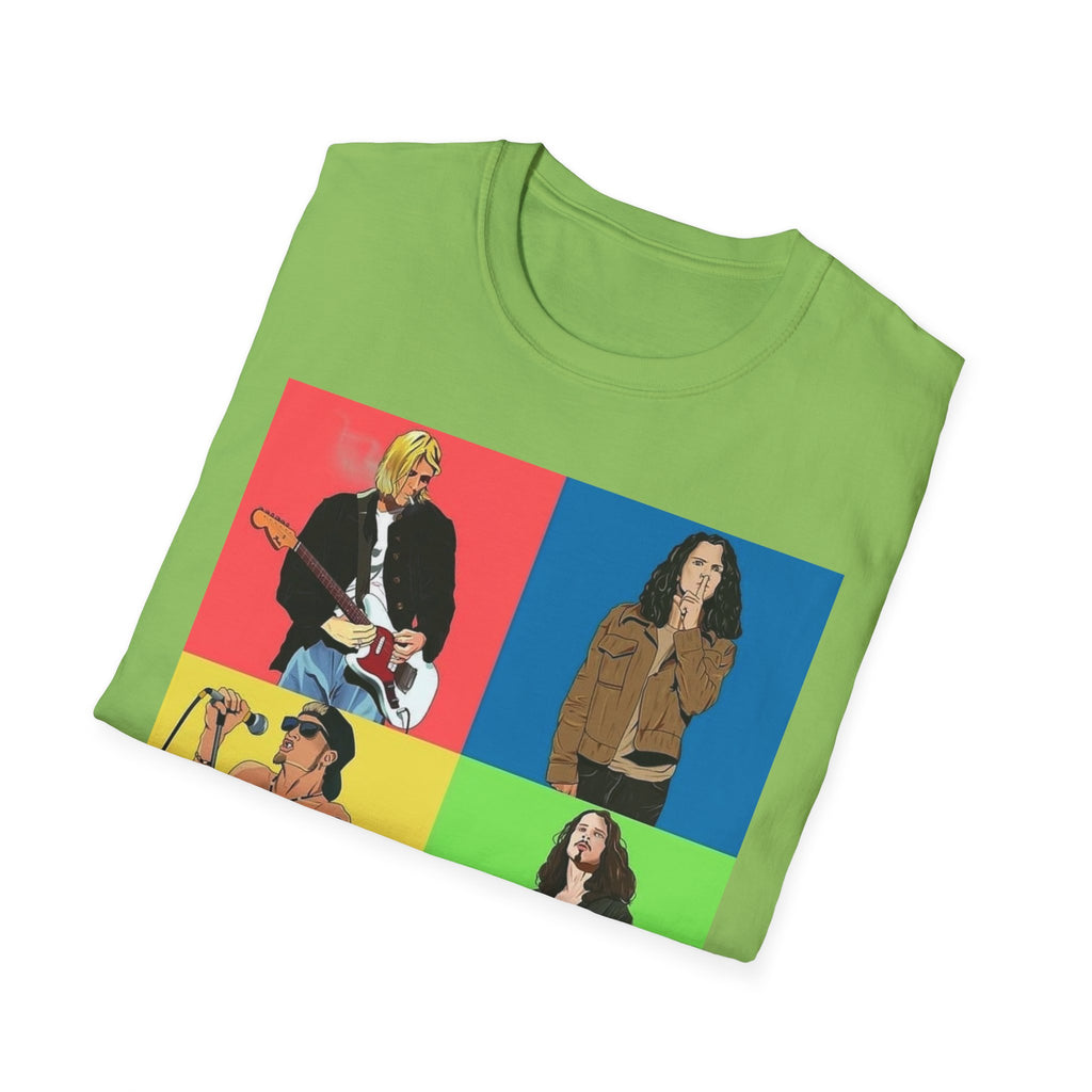 Grunge Music Music Logo T-Shirt
