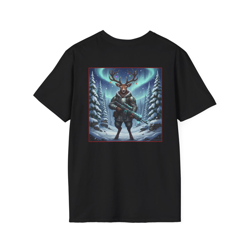 Yule Guard Patriotic Christmas Holiday ~ Unisex Softstyle T-Shirt