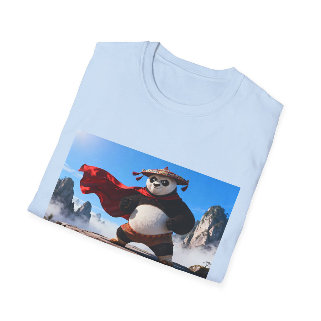 Kung Fu Panda Unisex Softstyle T-Shirt, DreamWorks Animation Youth Competitor Tee, Graphic Tee, Movie Fan Gift, Cult Classic Shirt, Comfy