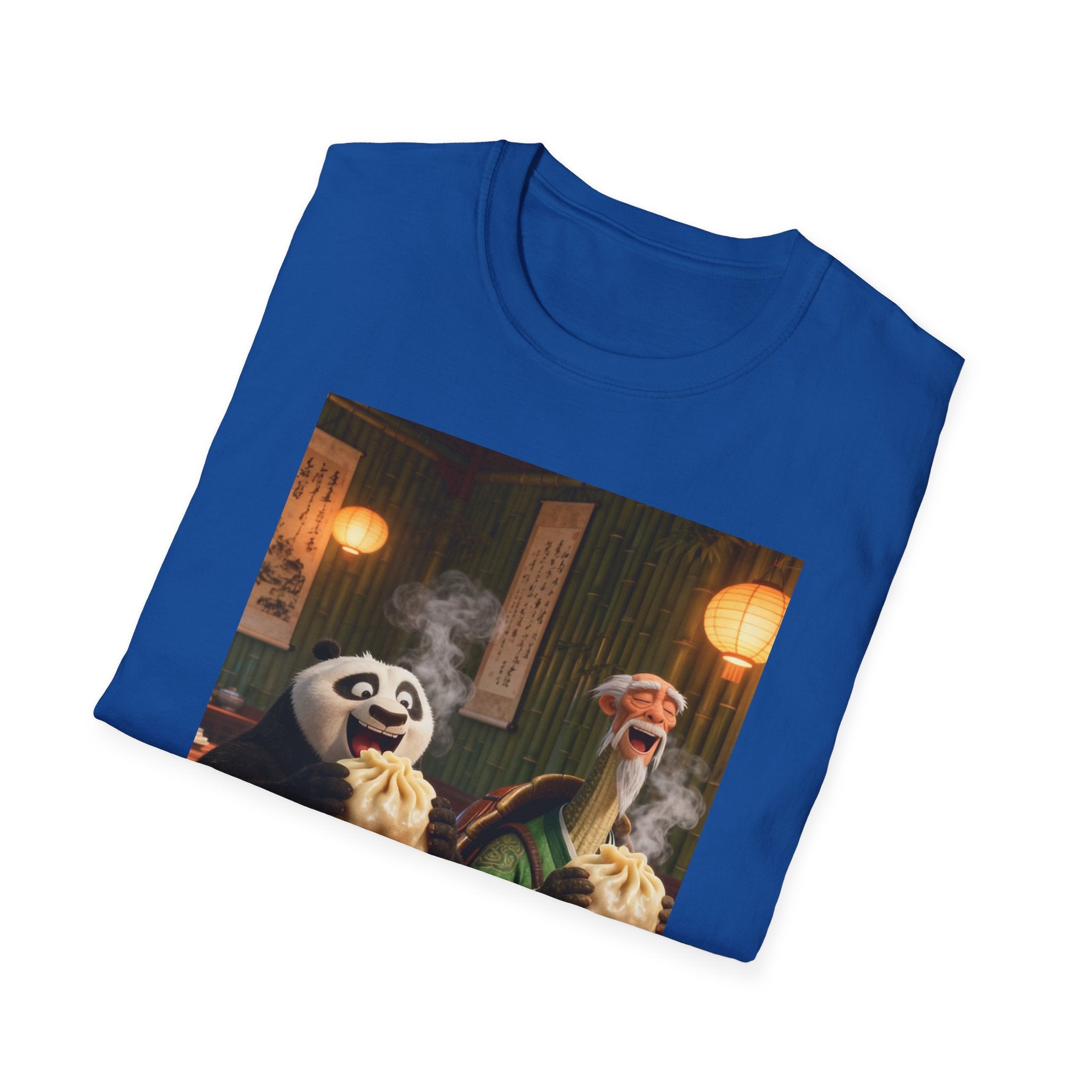 Kung Fu Panda Unisex Softstyle T-Shirt, DreamWorks Animation Youth Competitor Tee, Graphic Tee, Movie Fan Gift, Cult Classic Shirt, Comfy