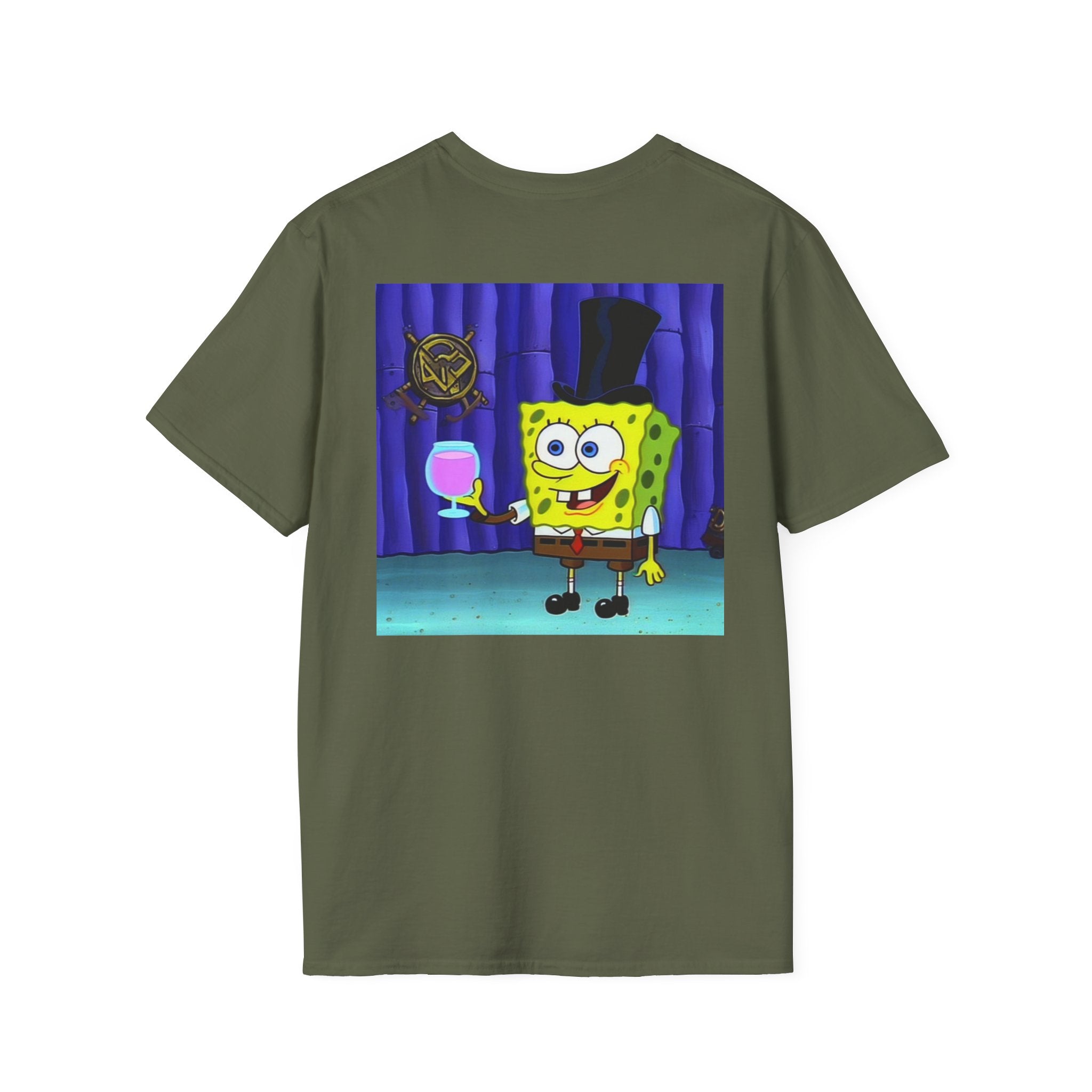 SpongeBob SquarePants Kids T-Shirt, Mr Krabs Squidward Patrick Star Youth Tee, Nickelodeon Children's TV Shirt, Unisex Softstyle