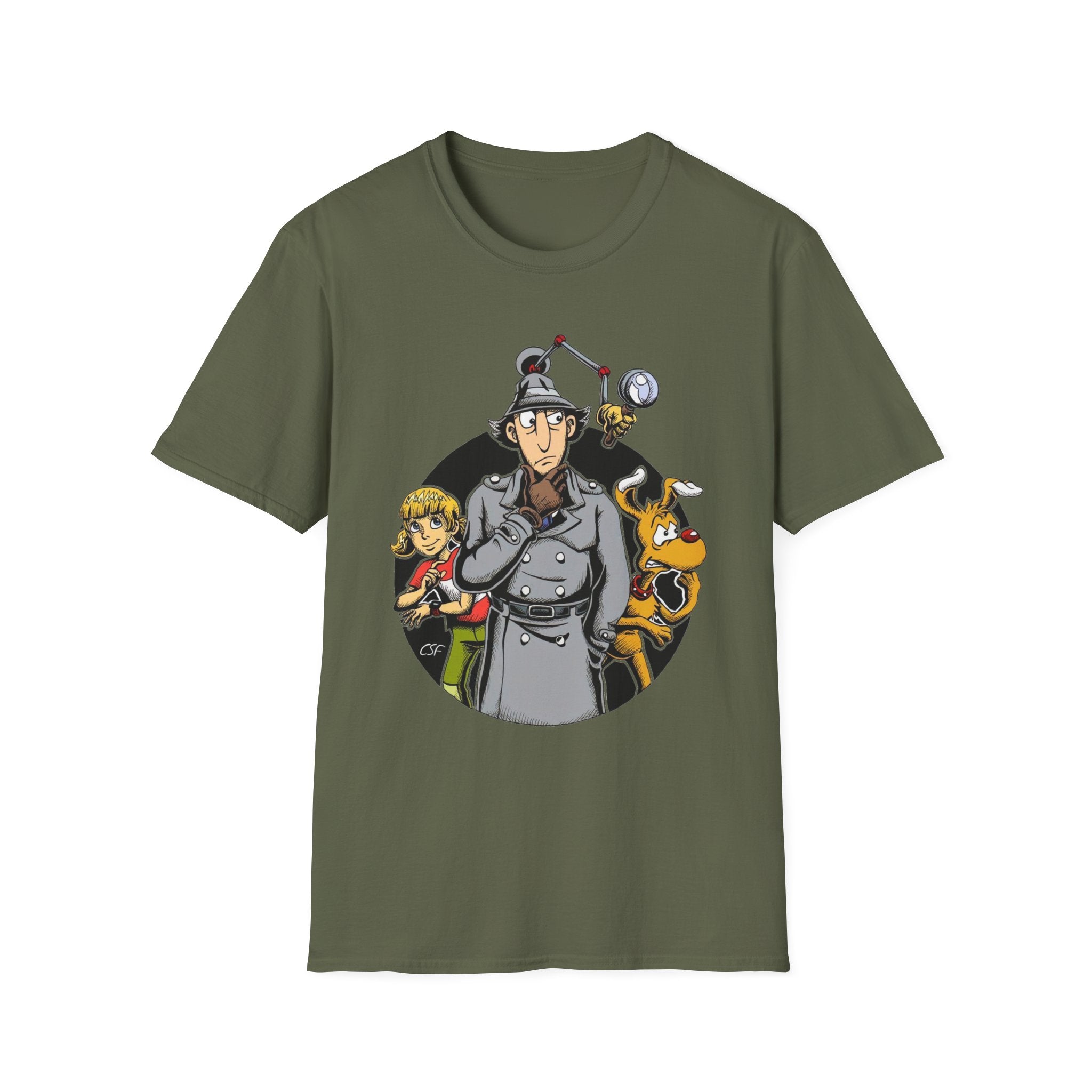 Retro Inspector Gadgets TV Cartoon T-Shirt