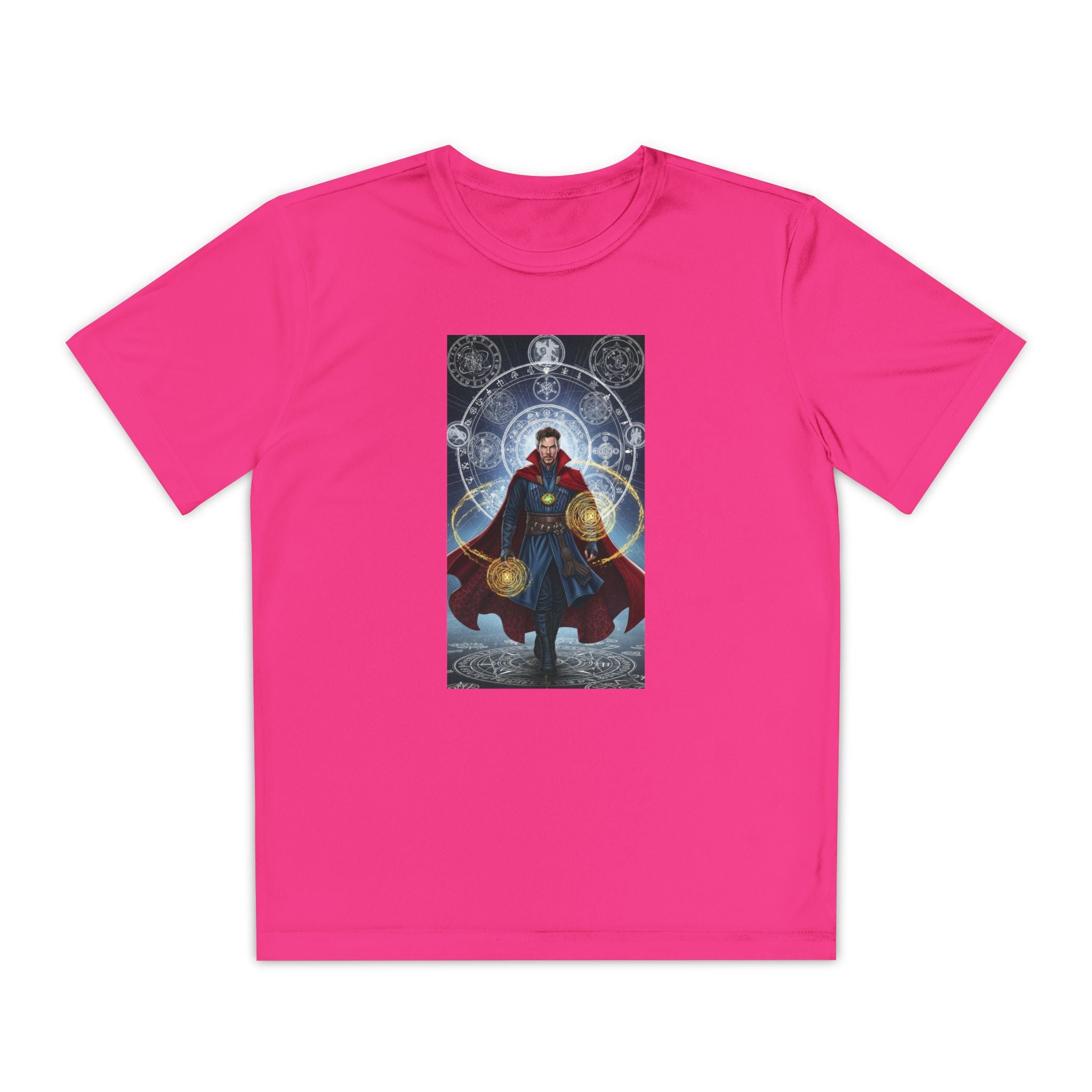 Superhero Youth T-Shirt Sports Graphic Tee, Cool Athletic Shirt for Kids, Perfect for Sports Events, Team Spirit