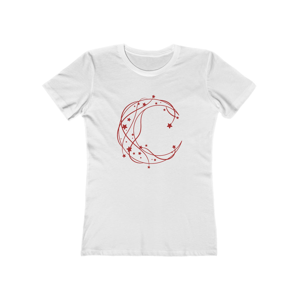 Moon Women's Tshirt, Lunar Graphic Tee, Celestial Shirt, Night Sky Top, Space Lover Gift
