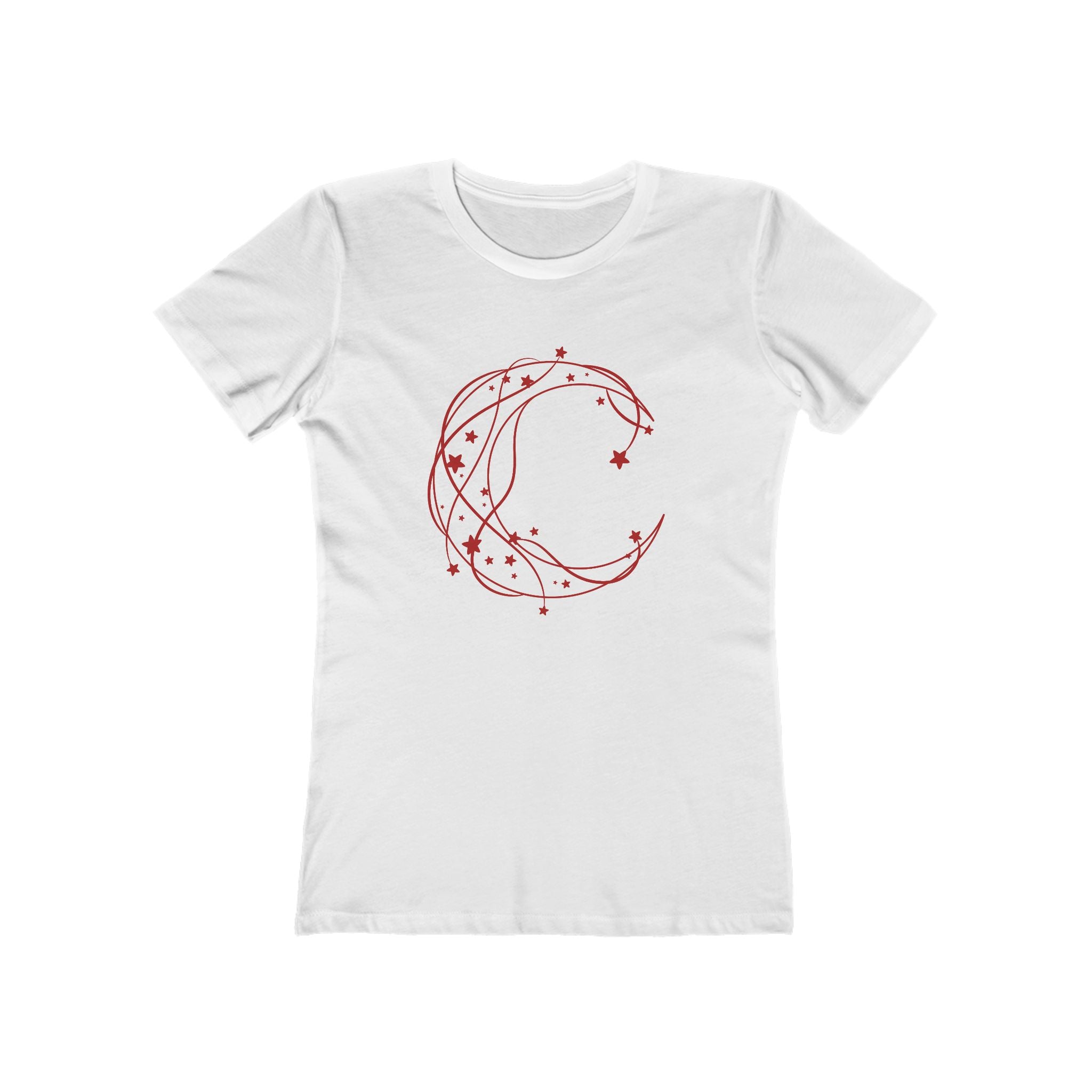 Moon Women's Tshirt, Lunar Graphic Tee, Celestial Shirt, Night Sky Top, Space Lover Gift