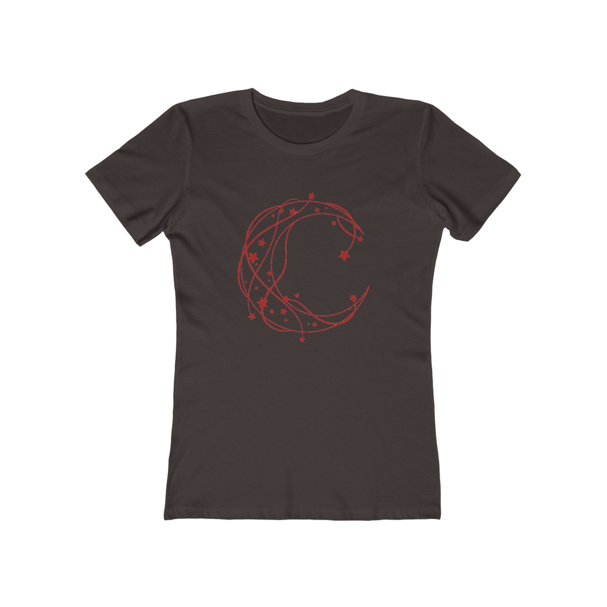 Moon Women's Tshirt, Lunar Graphic Tee, Celestial Shirt, Night Sky Top, Space Lover Gift