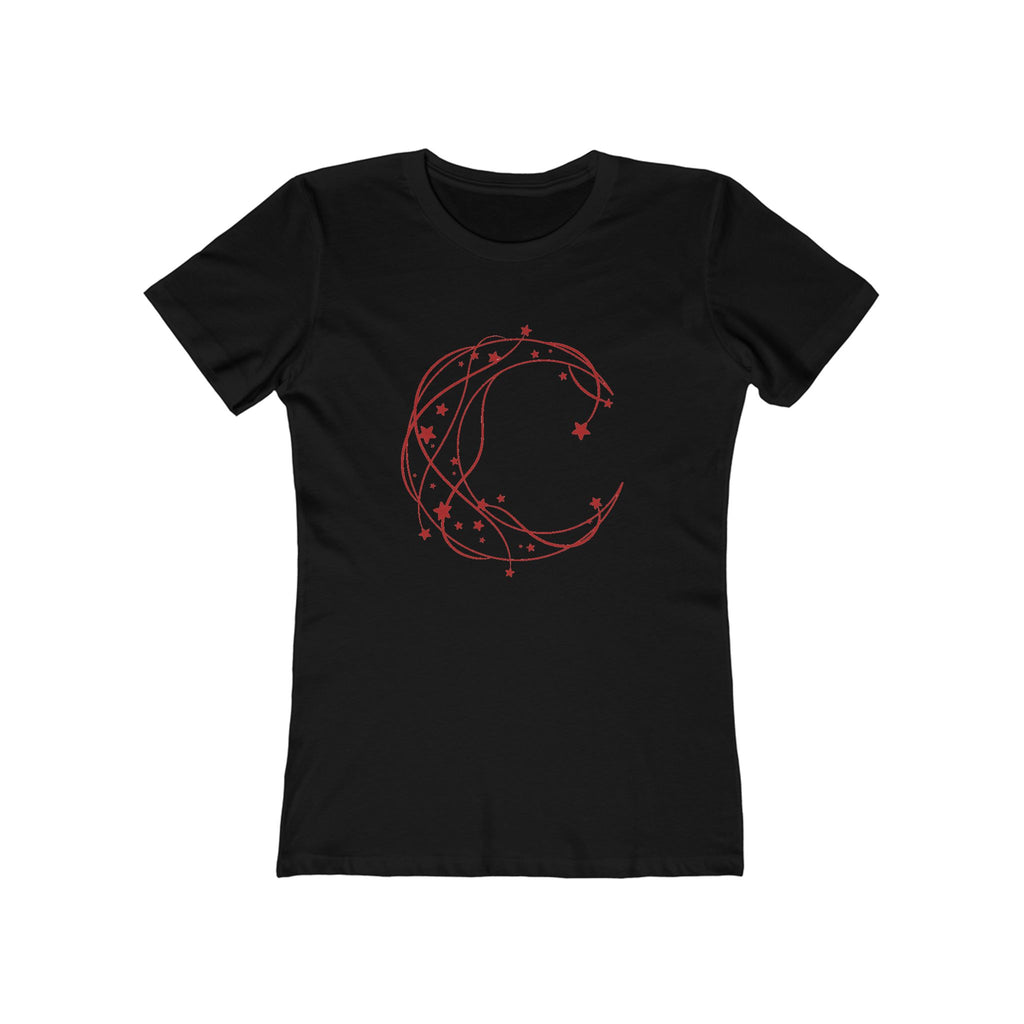 Moon Women's Tshirt, Lunar Graphic Tee, Celestial Shirt, Night Sky Top, Space Lover Gift
