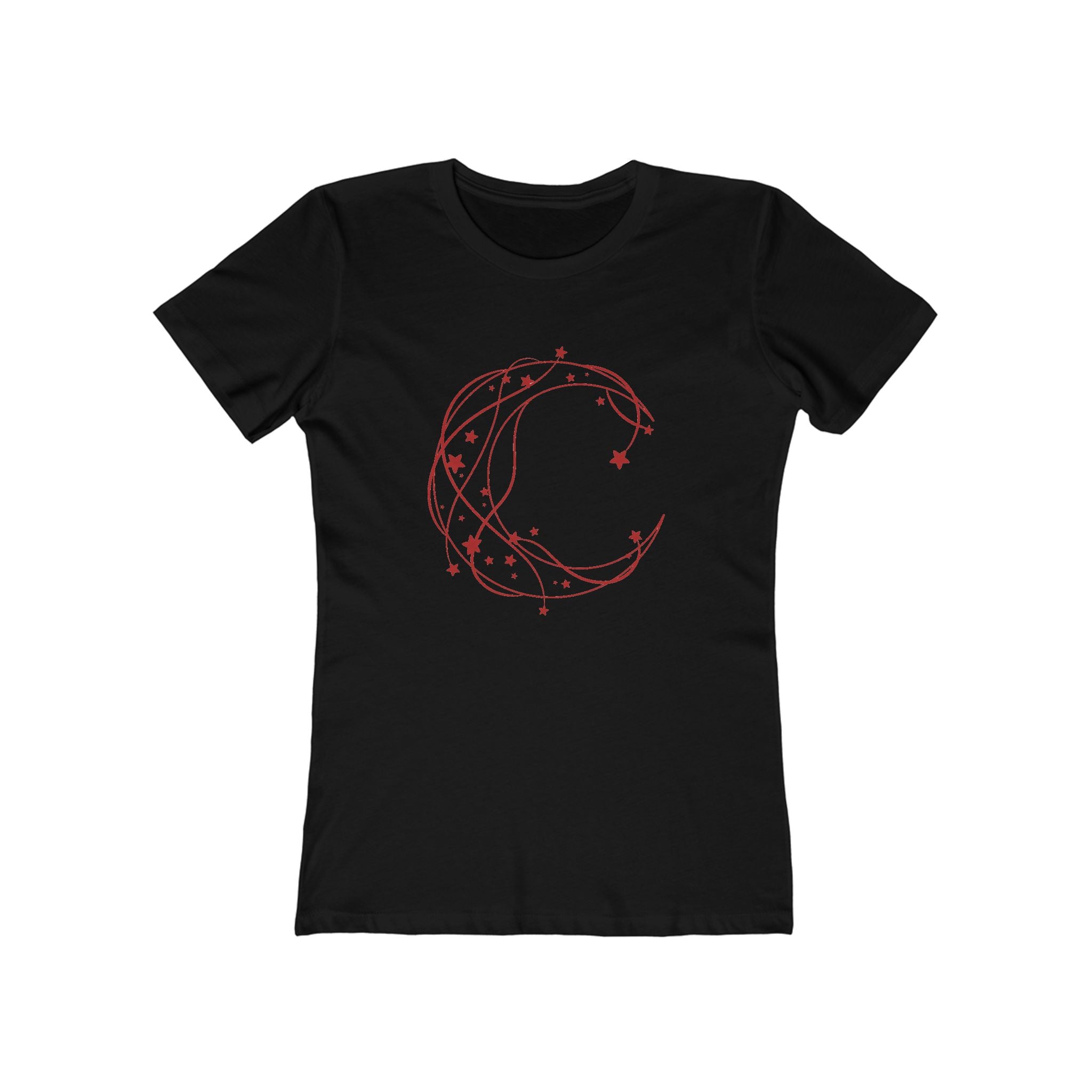 Moon Women's Tshirt, Lunar Graphic Tee, Celestial Shirt, Night Sky Top, Space Lover Gift
