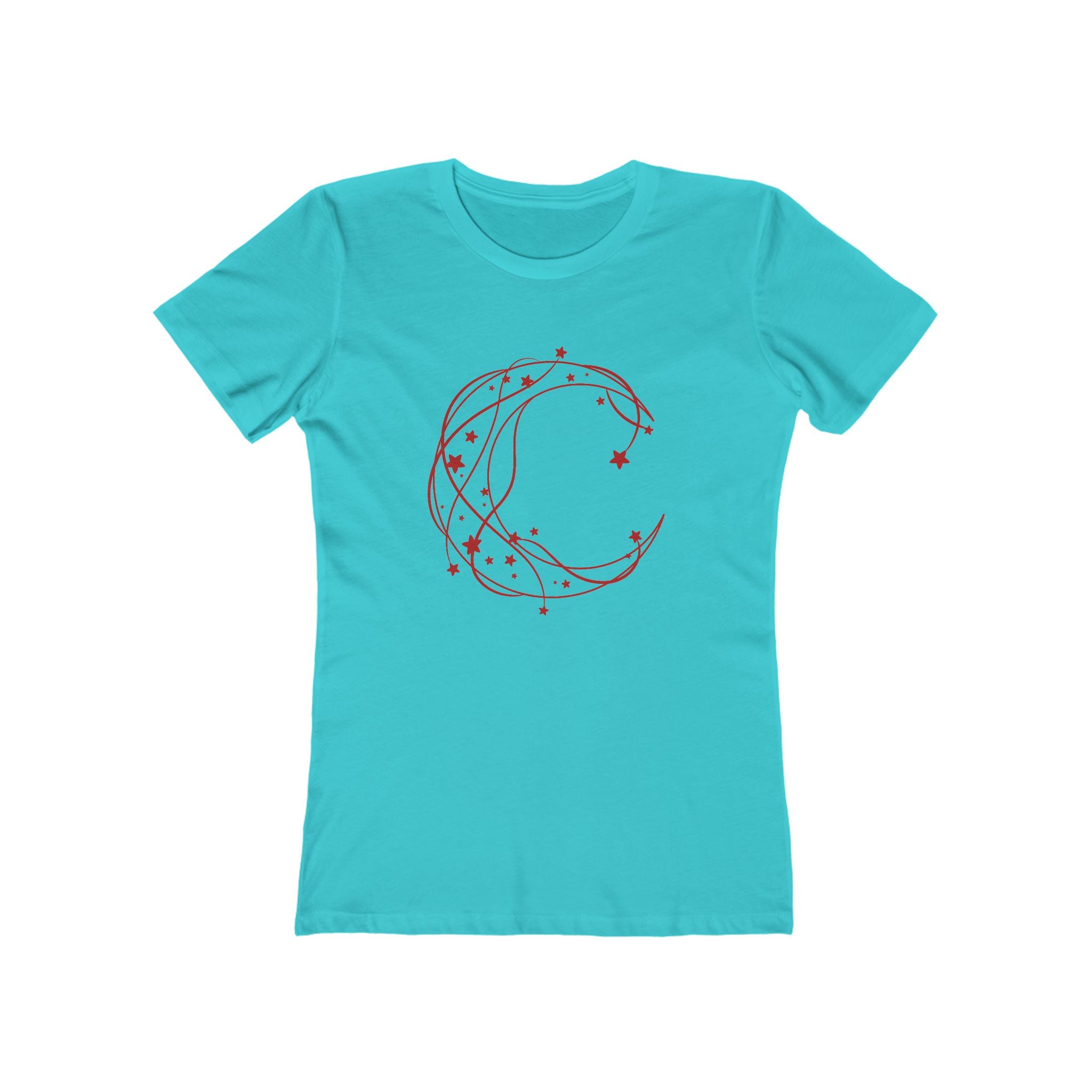 Moon Women's Tshirt, Lunar Graphic Tee, Celestial Shirt, Night Sky Top, Space Lover Gift