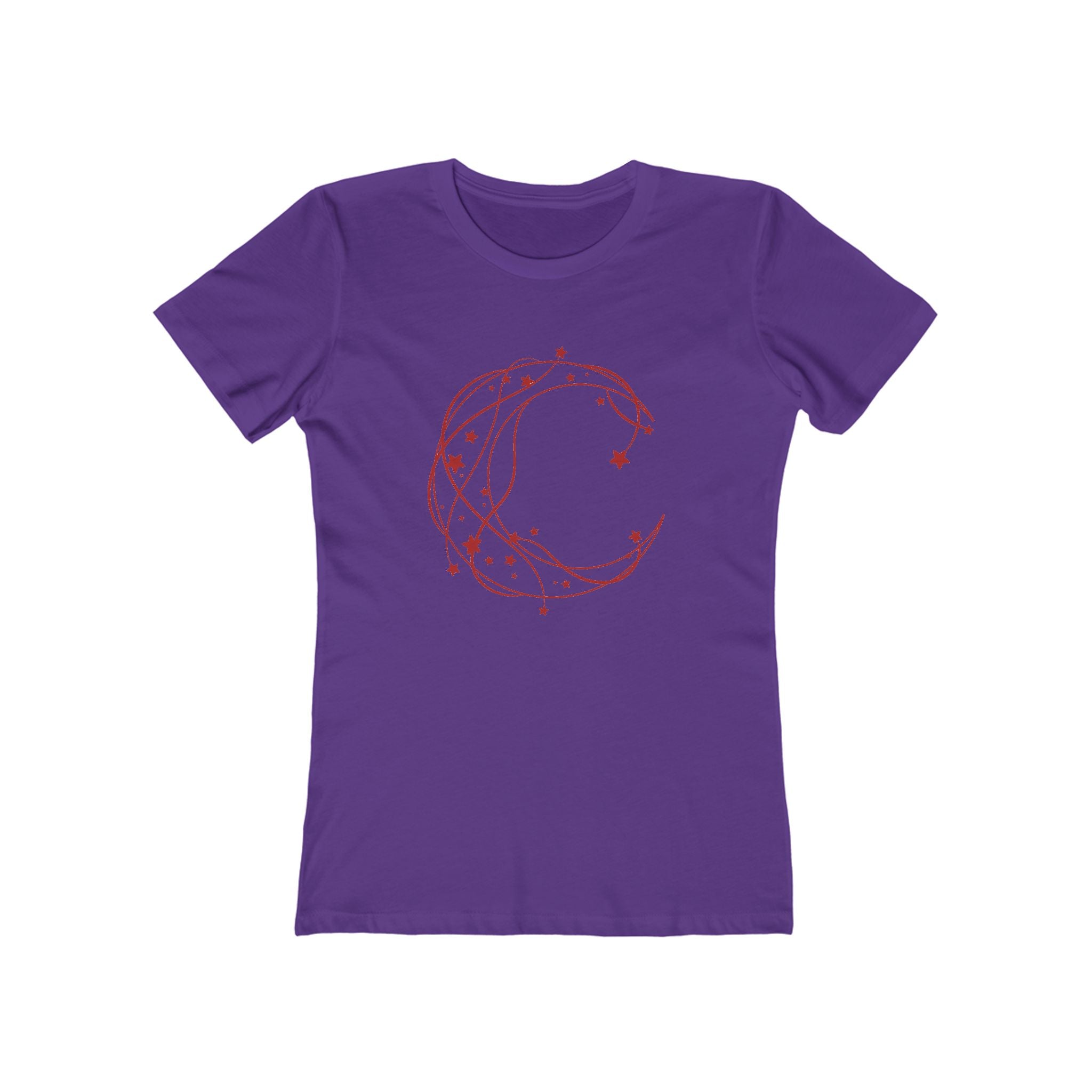 Moon Women's Tshirt, Lunar Graphic Tee, Celestial Shirt, Night Sky Top, Space Lover Gift