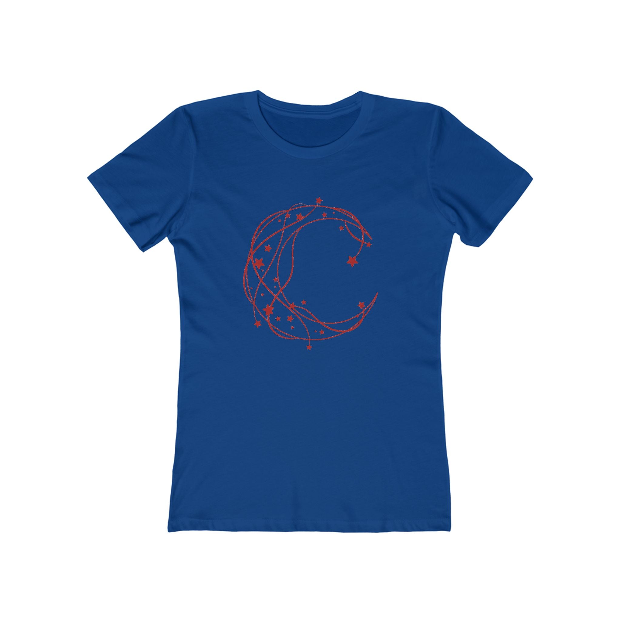 Moon Women's Tshirt, Lunar Graphic Tee, Celestial Shirt, Night Sky Top, Space Lover Gift