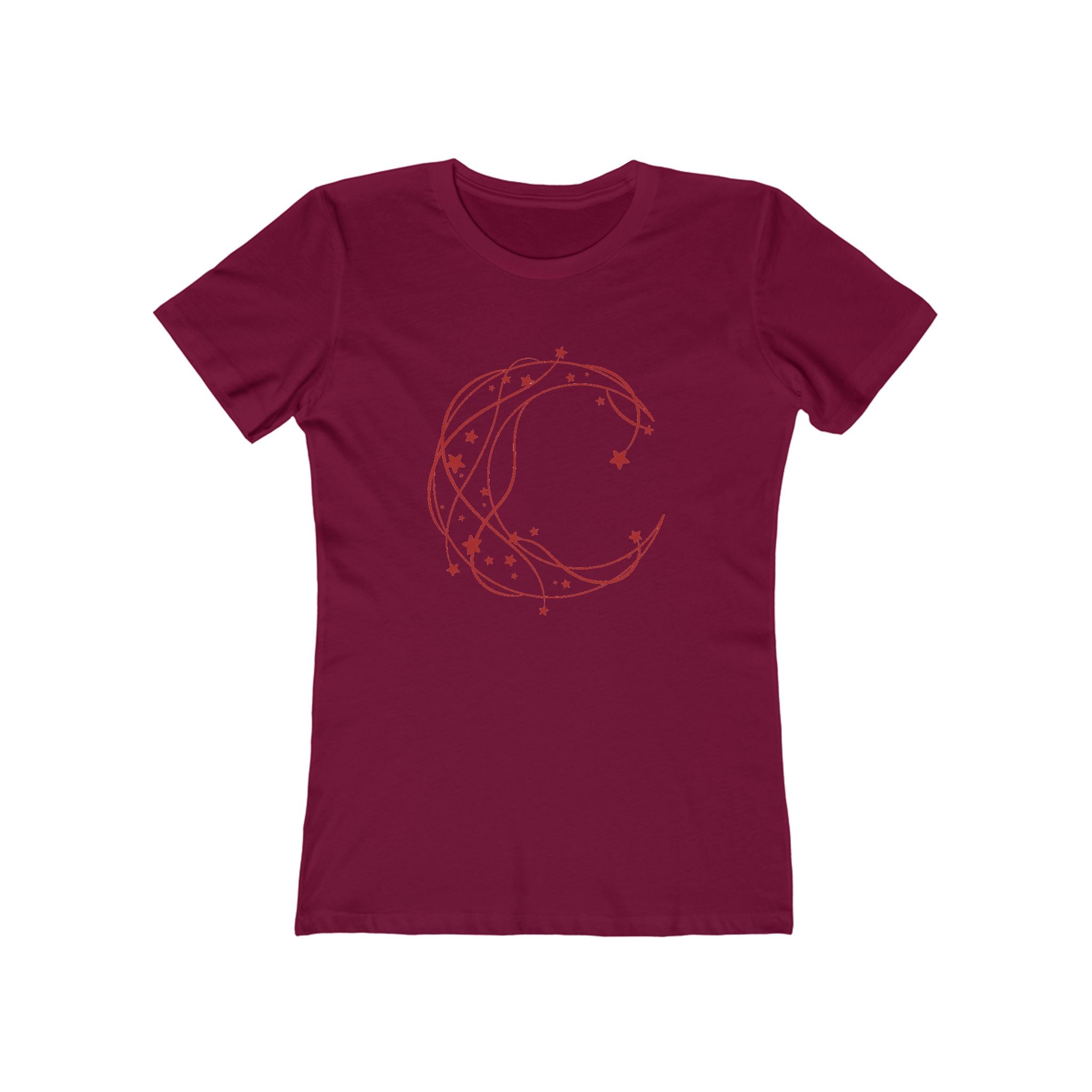 Moon Women's Tshirt, Lunar Graphic Tee, Celestial Shirt, Night Sky Top, Space Lover Gift