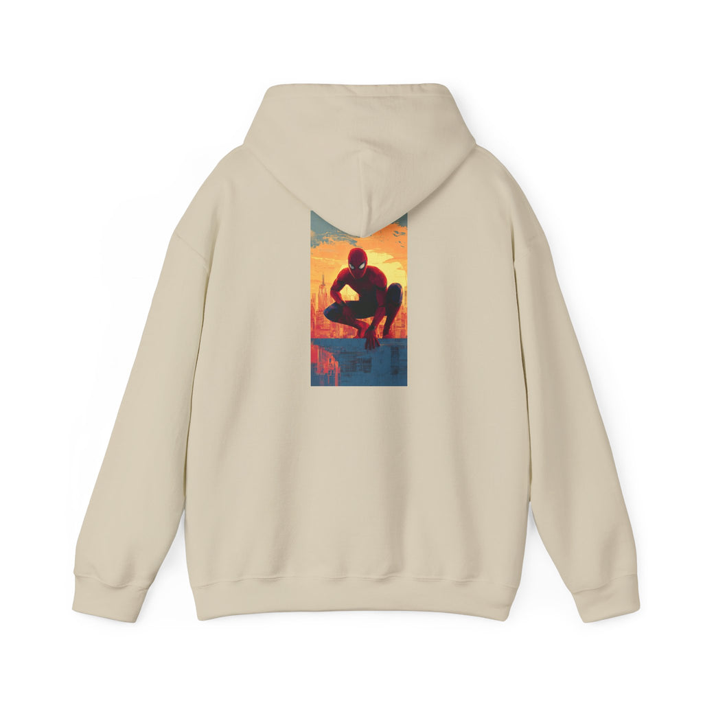 Hooded Sweatshirt - Spiderman Design
