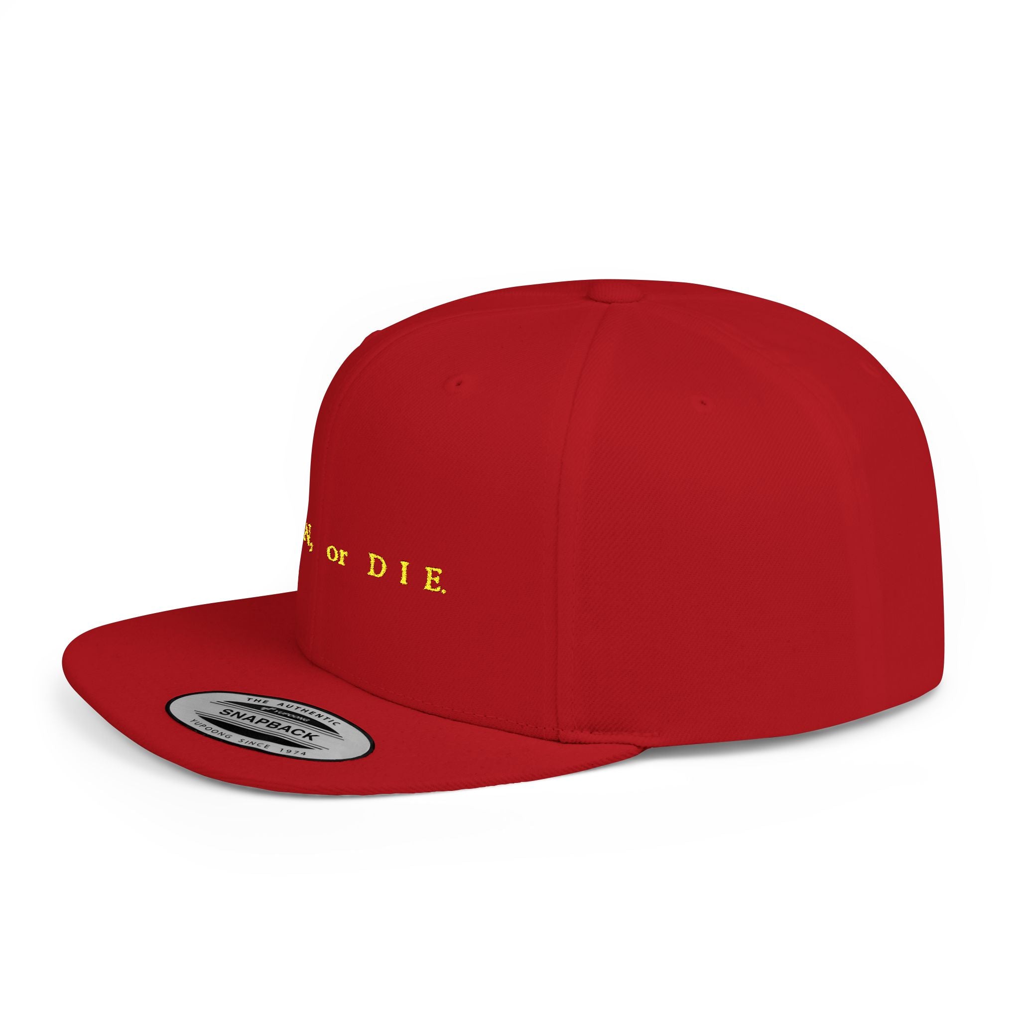 Join Or Die ~ Stylish Flat Bill Snapback Hat