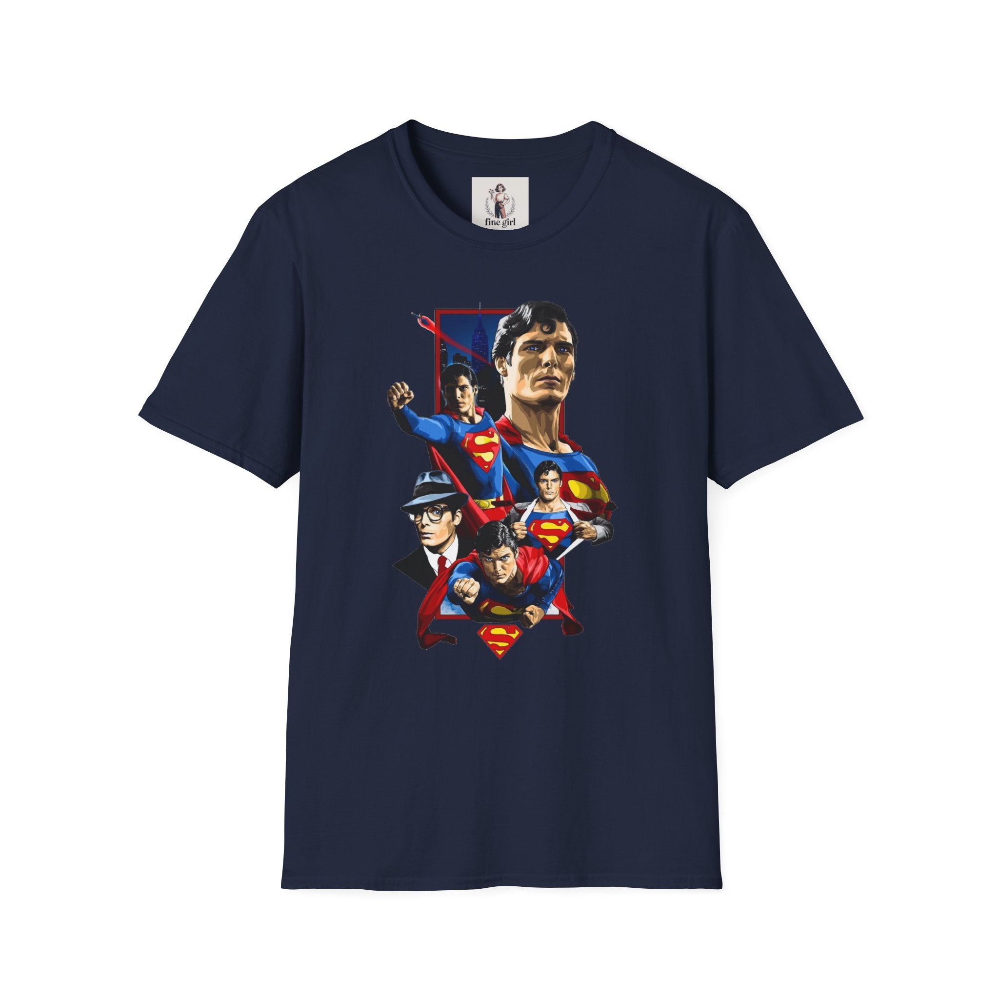 Superman Hero Unisex Softstyle T-Shirt