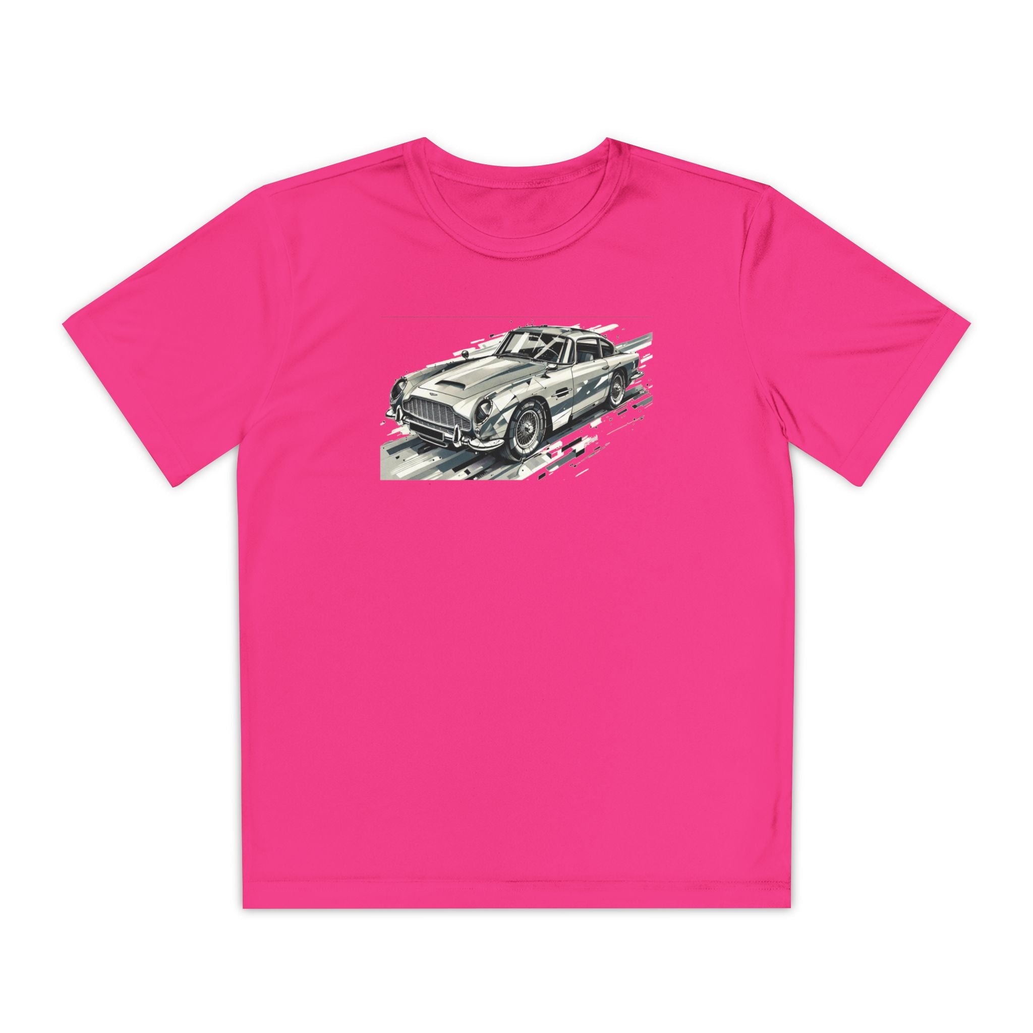Aston Martin Youth T-Shirt Sports Graphic Tee, Cool Athletic Shirt for Kids, Perfect for Sports Events, Team Spirit