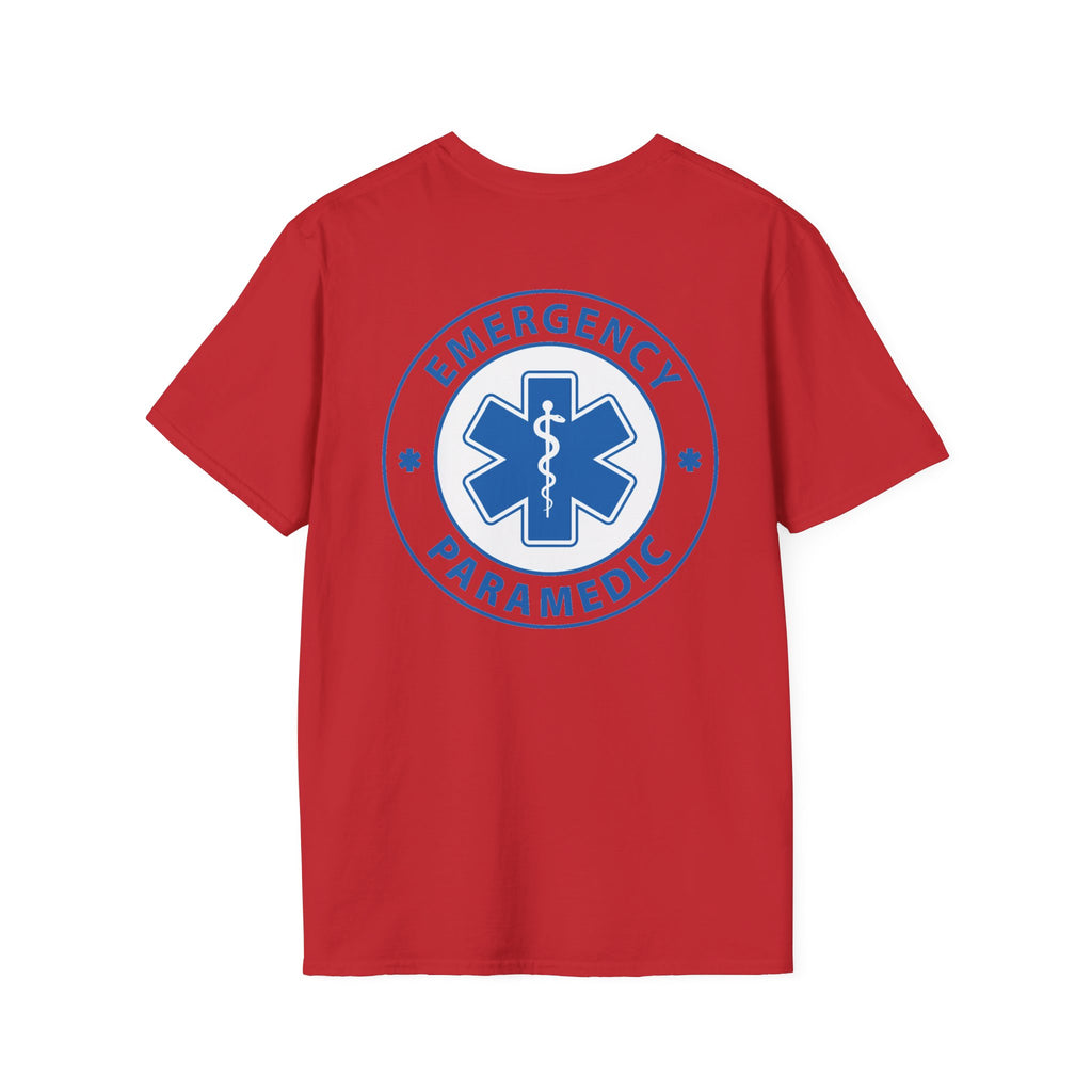 Paramedic Patriotic T-Shirt - USA Flag Tee, Fourth of July Shirt, American Pride Top, Independence Day Apparel, Red White Blue