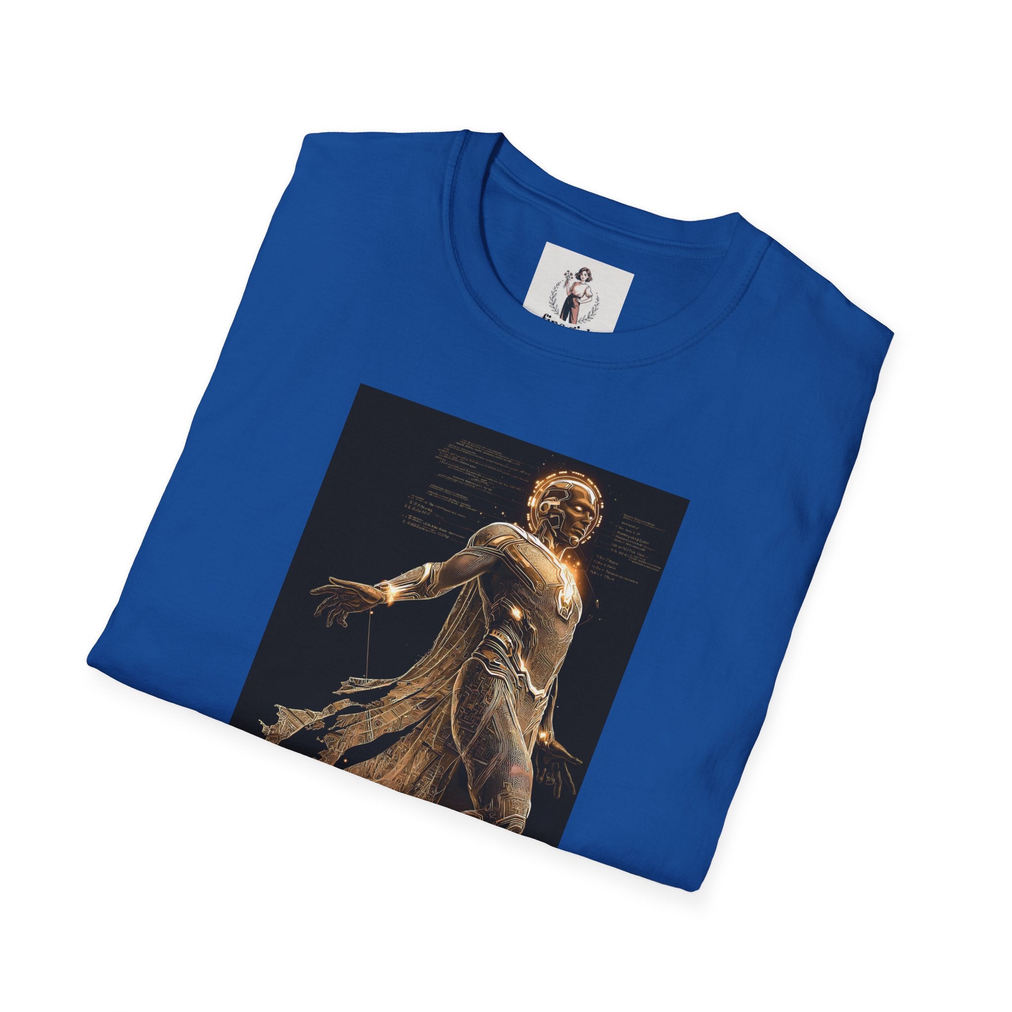 Vison Superhero Marvel Unisex Softstyle T-Shirt, Comic Book Tee, Geeky Clothing, Cosplay Costume Top