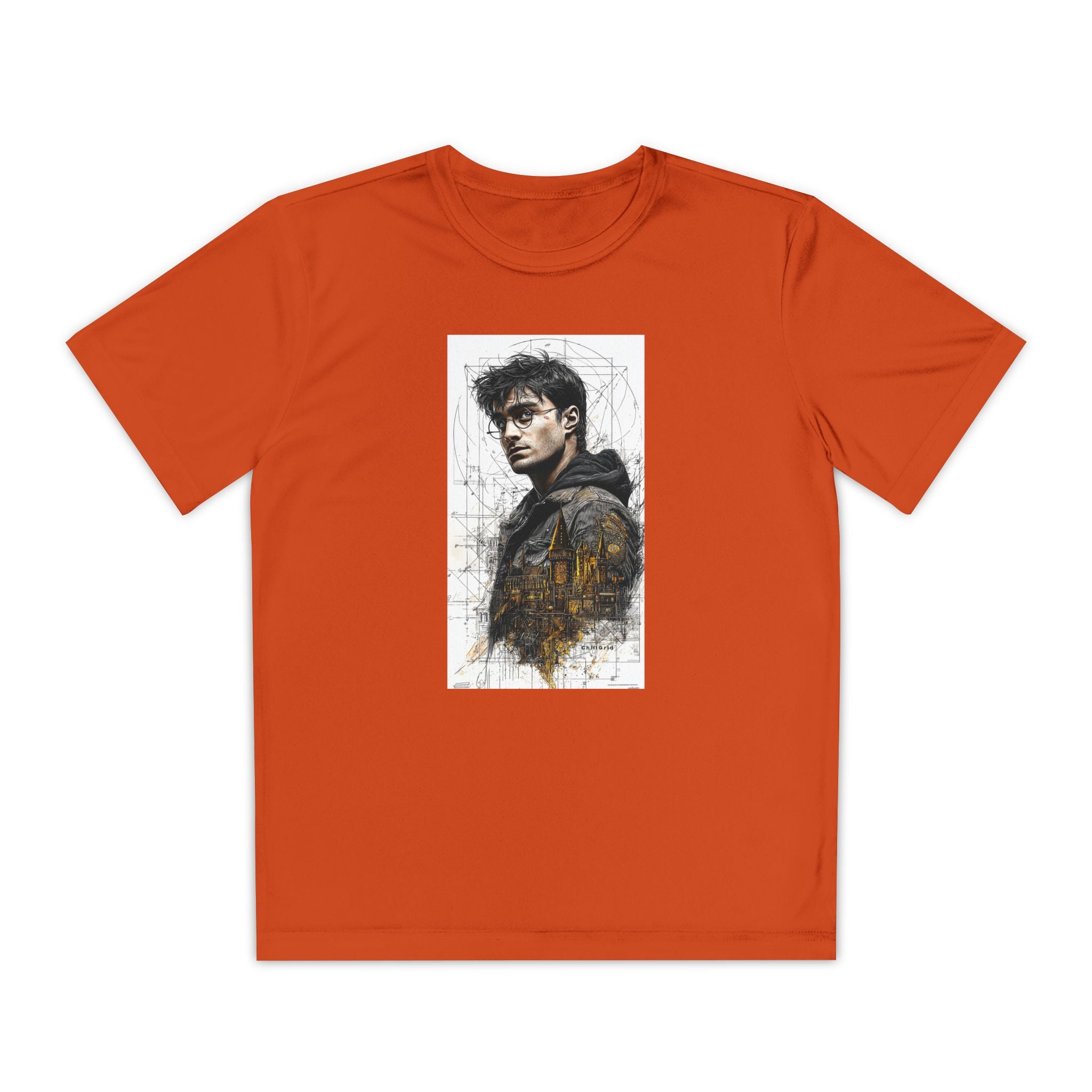 Youth Competitor Tee - Harry Potter, Wizard School Shirt, Magical Kids Top, Hogwarts Fan Gift, Sorcerer's Stone T-Shirt