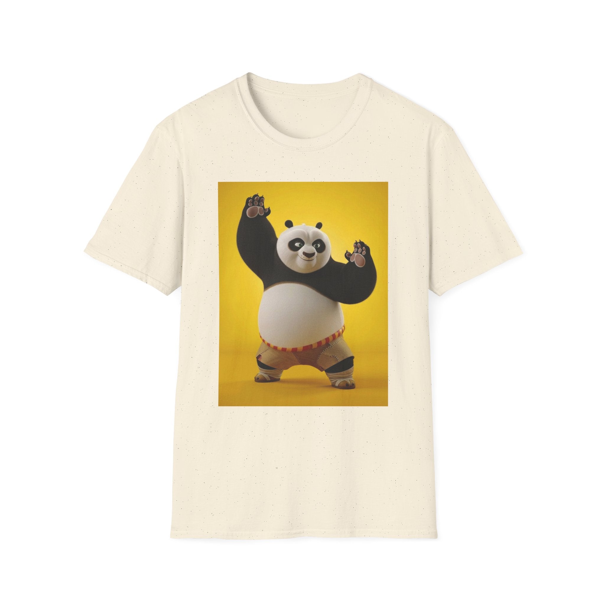 Kung Fu Panda Unisex Softstyle T-Shirt, DreamWorks Animation Youth Competitor Tee, Graphic Tee, Movie Fan Gift, Cult Classic Shirt, Comfy