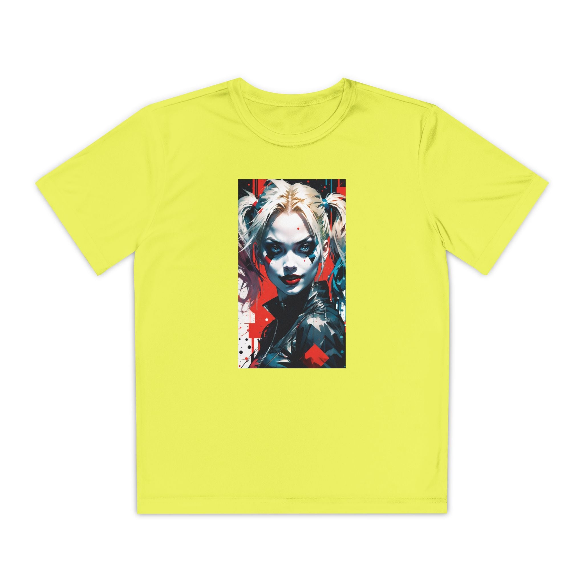 Superhero Youth T-Shirt Sports Graphic Tee, Cool Athletic Shirt for Kids