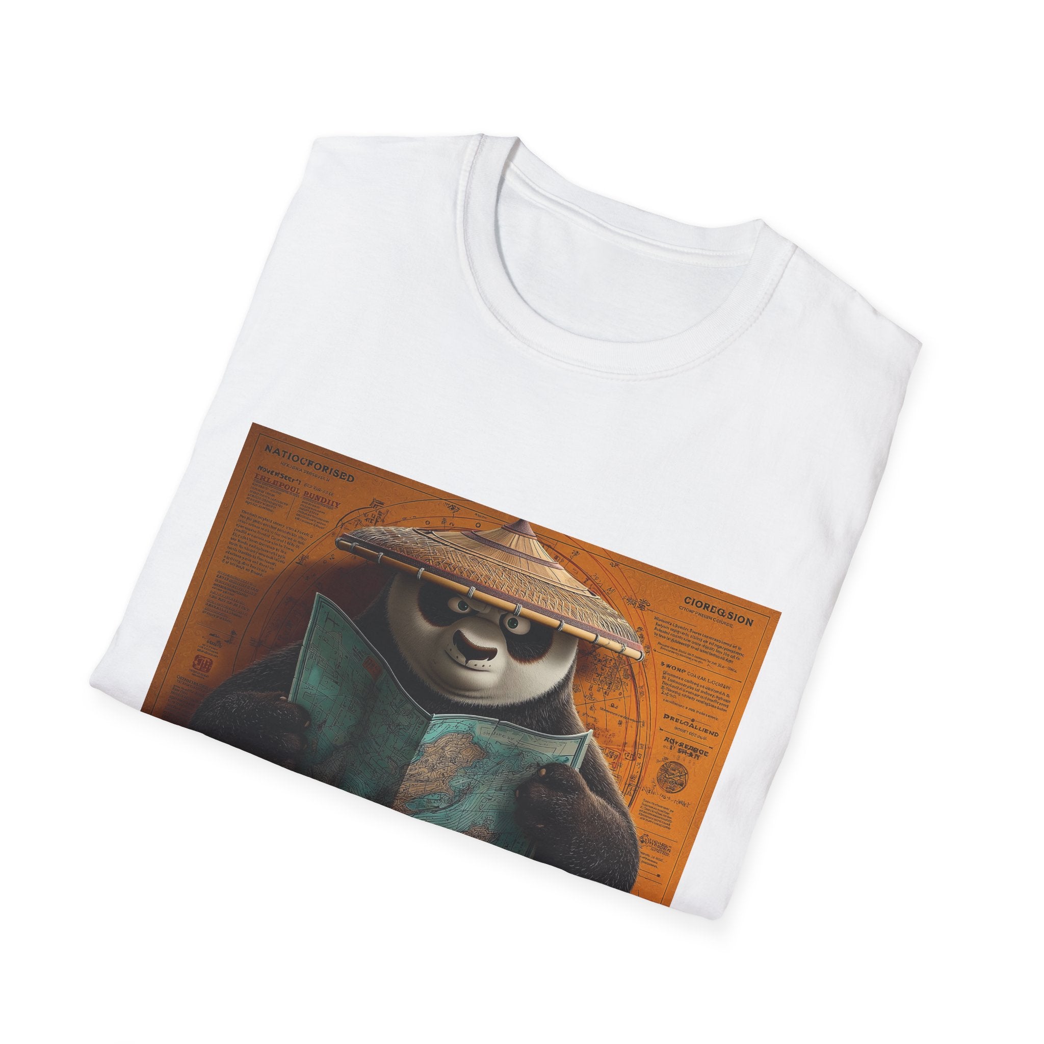 Kung Fu Panda Unisex Softstyle T-Shirt, DreamWorks Animation Youth Competitor Tee, Graphic Tee, Movie Fan Gift, Cult Classic Shirt, Comfy
