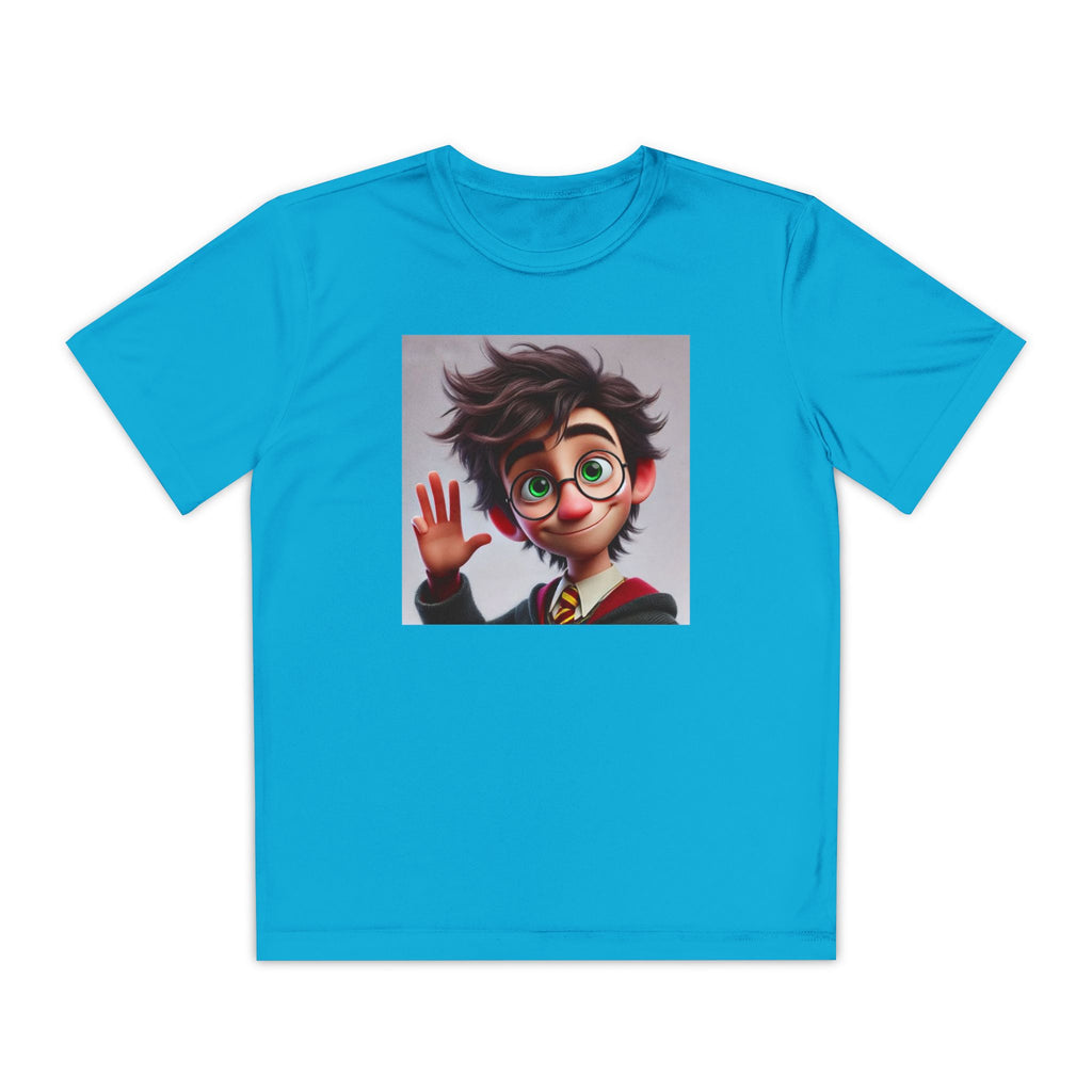 Youth Competitor Tee - Harry Potter, Wizard School Shirt, Magical Kids Top, Hogwarts Fan Gift, Sorcerer's Stone T-Shirt