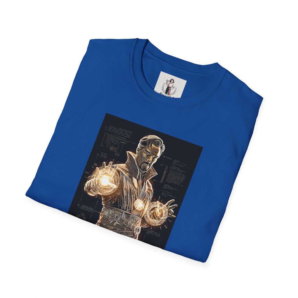 Dr Strange Superhero Marvel Unisex Softstyle T-Shirt, Comic Book Tee, Geeky Clothing, Cosplay Costume Top
