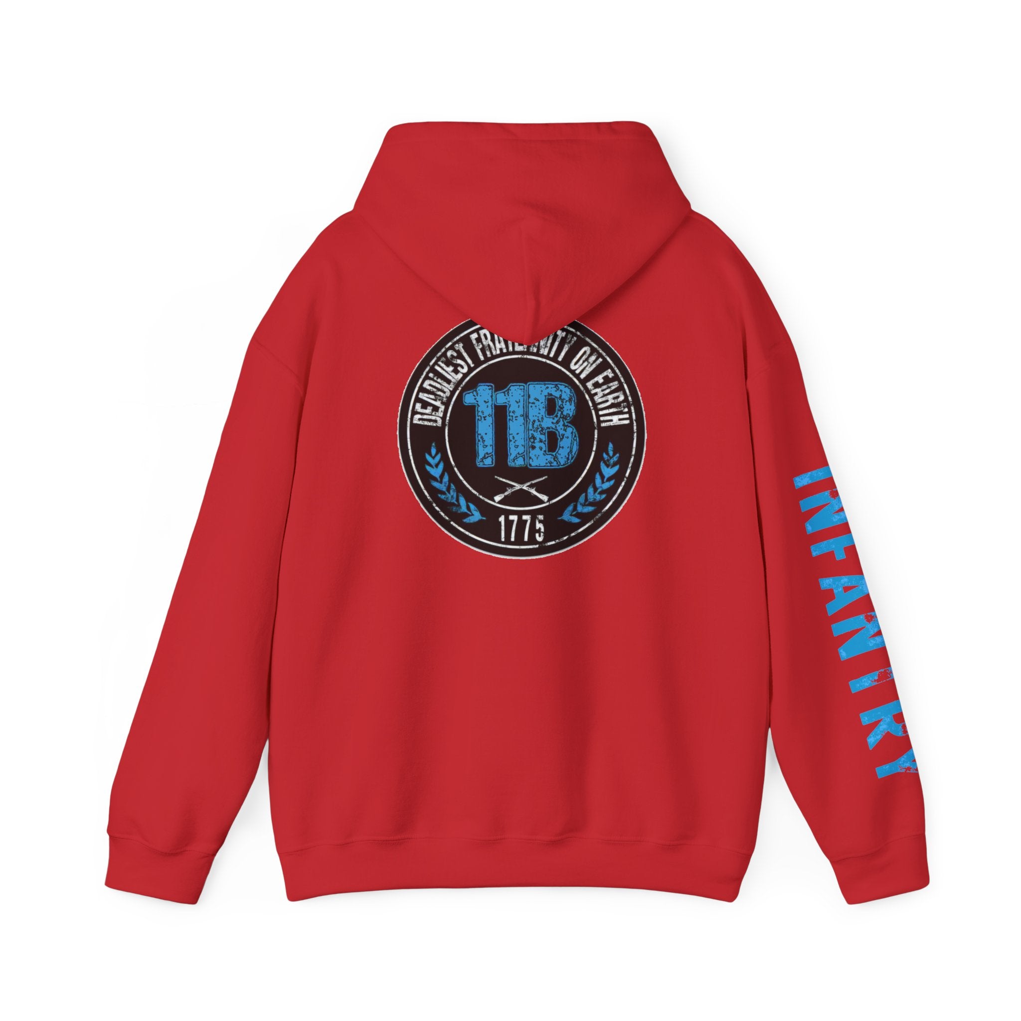 Hooded Sweatshirt - 11B (Infantry) Design