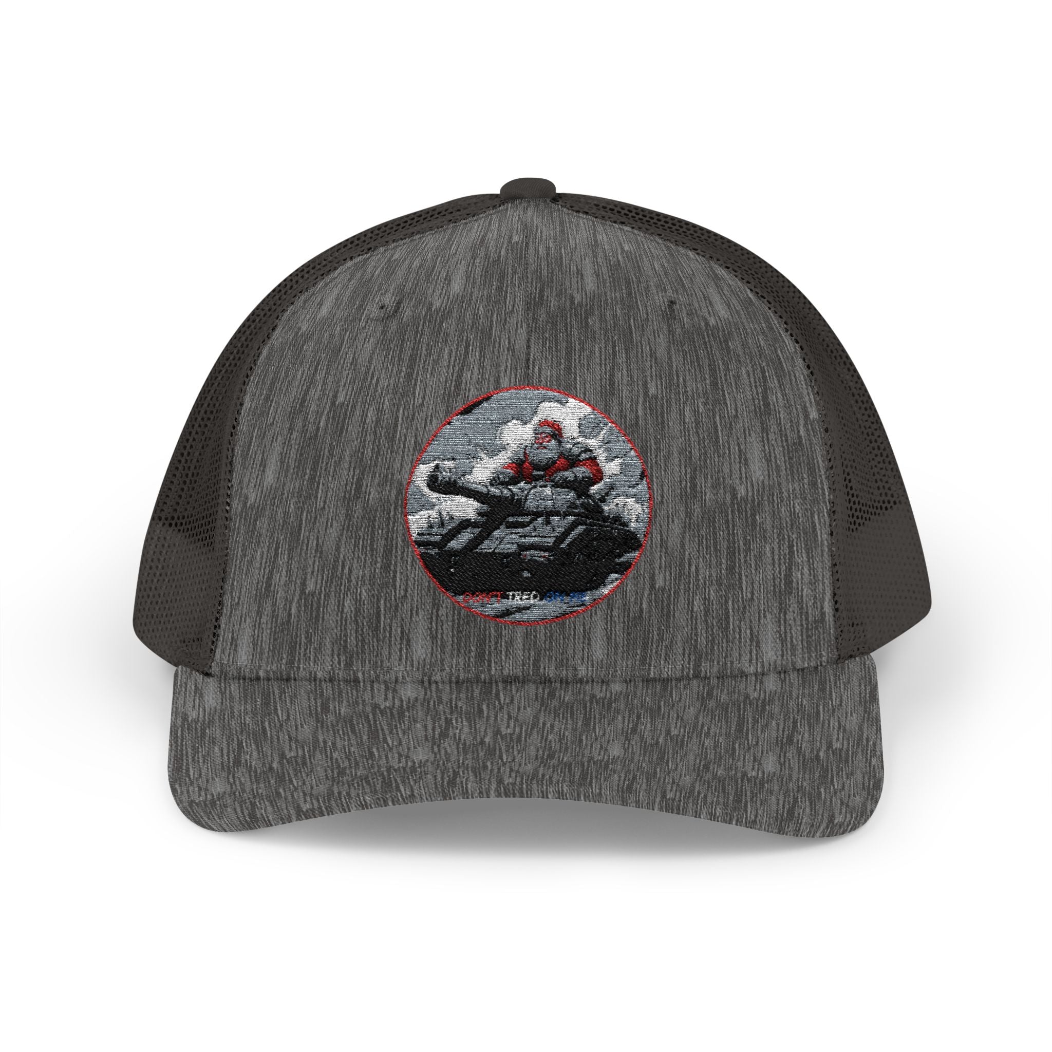 Santa Claus On A Tank Christmas Patriotic, Trucker Cap, Patriotic hat, Truckers Hat, Patriotic Accessories