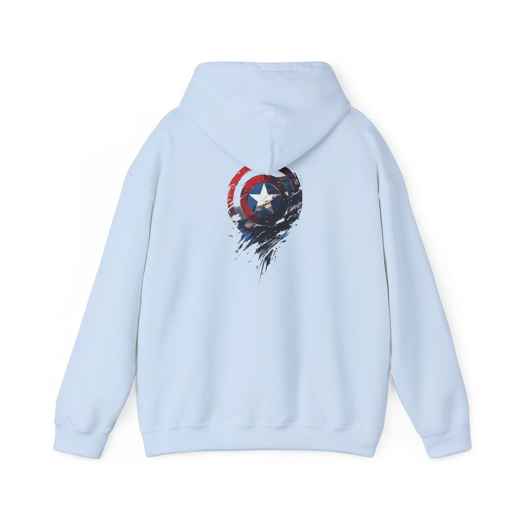 Hooded Sweatshirt - Captain America Design