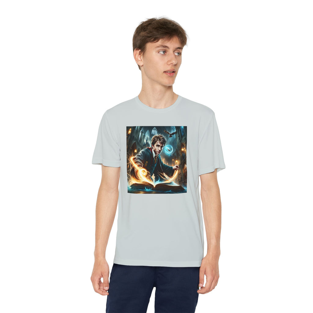 Youth Competitor Tee - Harry Potter, Wizard School Shirt, Magical Kids Top, Hogwarts Fan Gift, Sorcerer's Stone T-Shirt