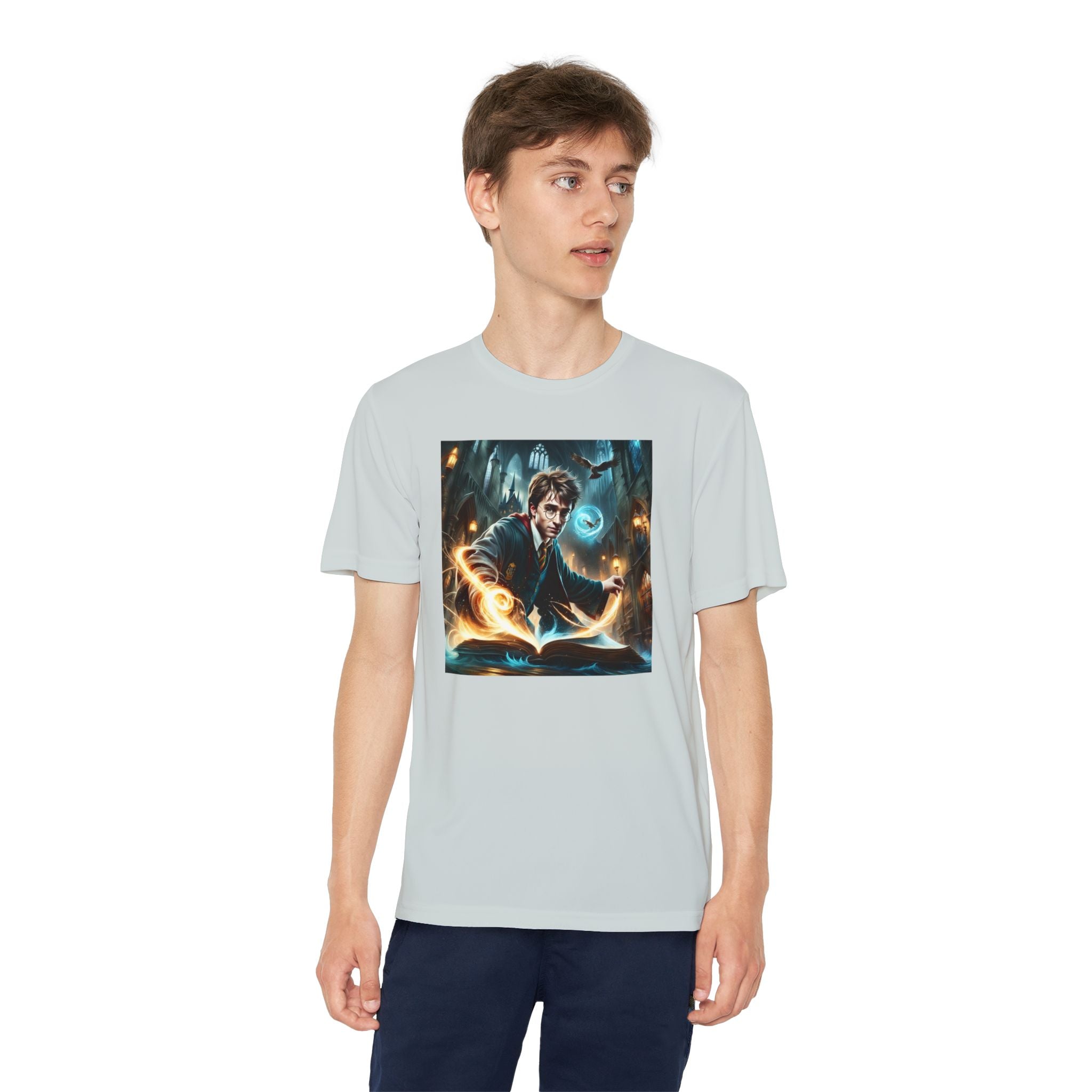 Youth Competitor Tee - Harry Potter, Wizard School Shirt, Magical Kids Top, Hogwarts Fan Gift, Sorcerer's Stone T-Shirt