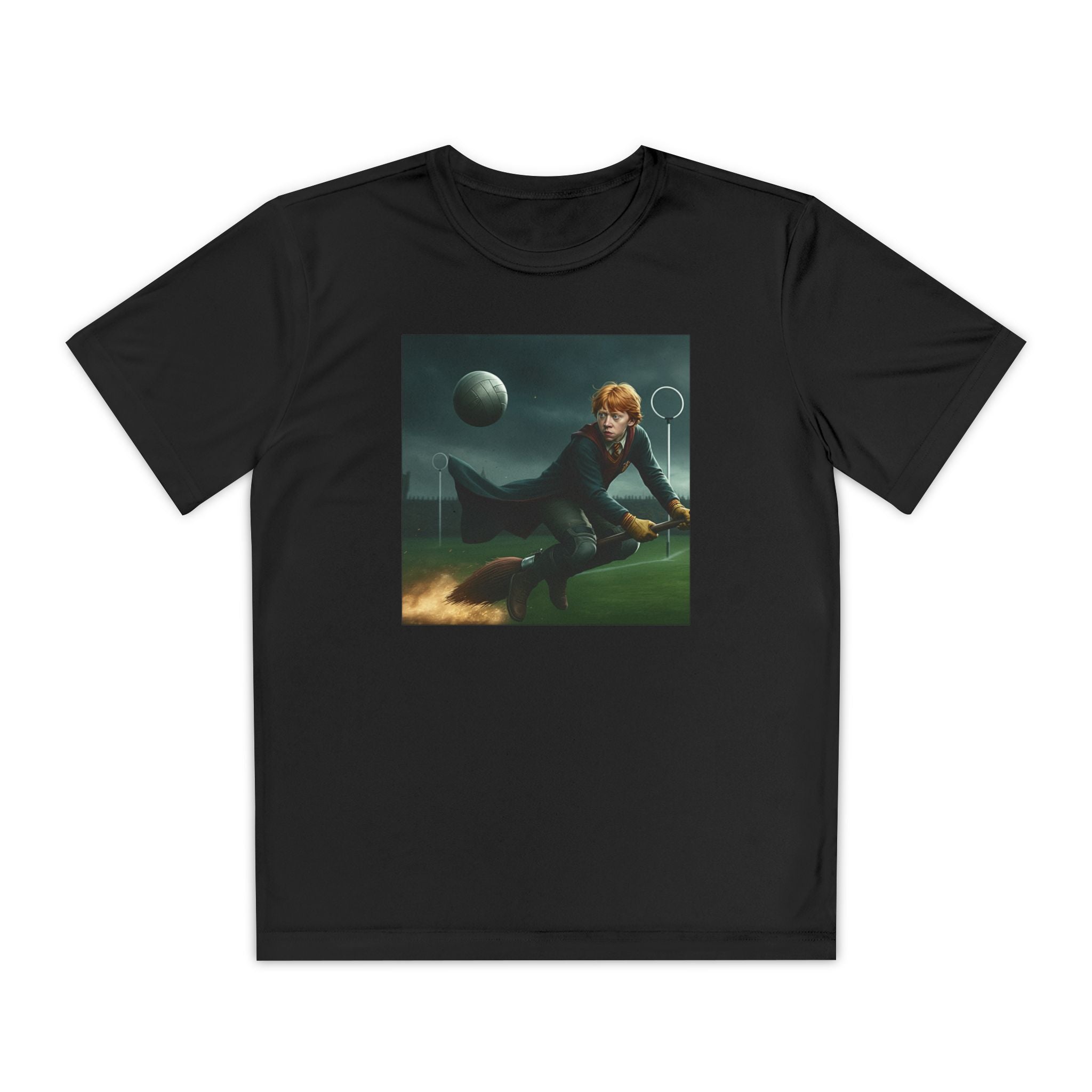 Youth Competitor Tee - Harry Potter, Wizard School Shirt, Magical Kids Top, Hogwarts Fan Gift, Sorcerer's Stone T-Shirt